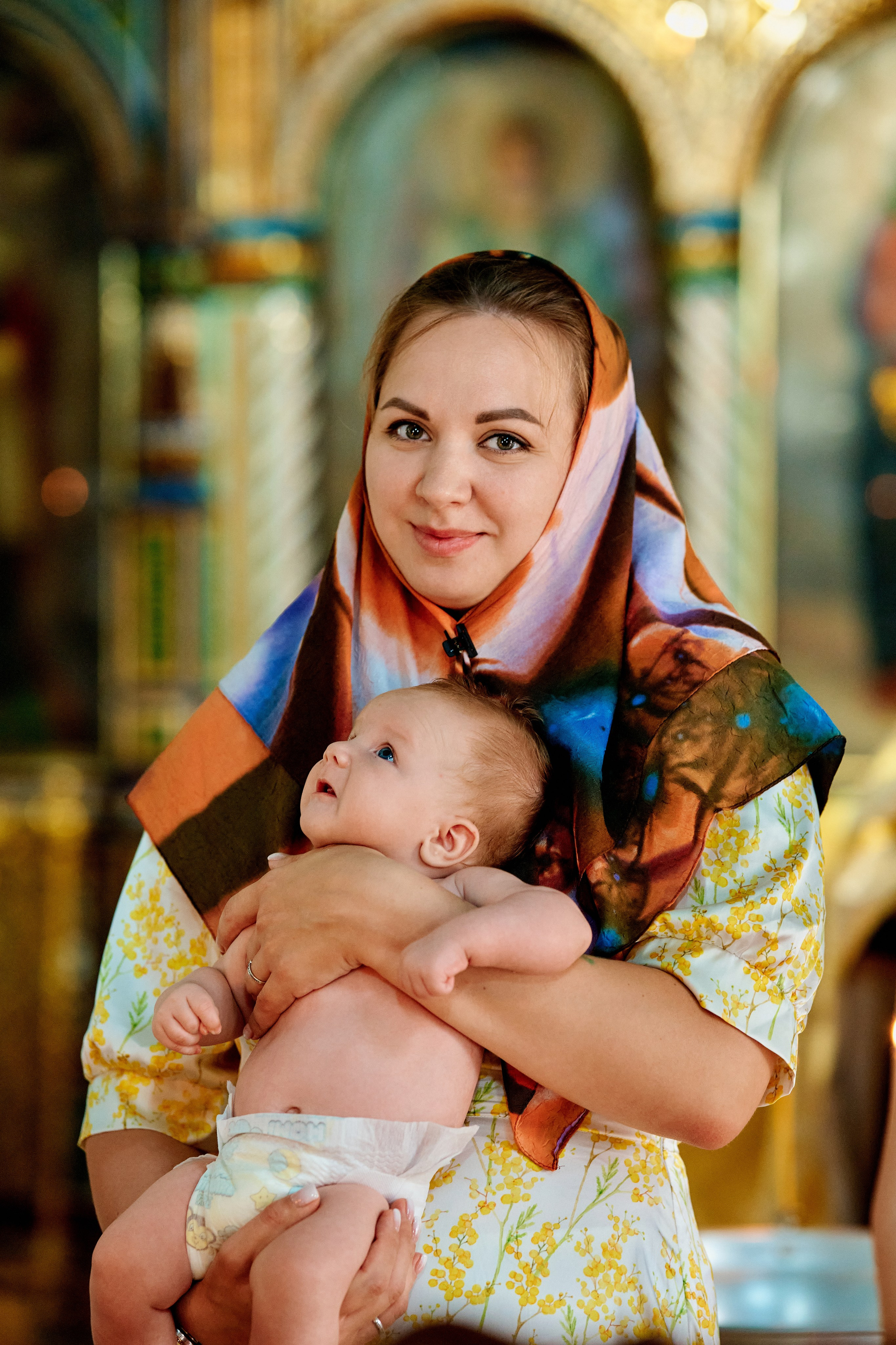 Крестины. Храм всех святых