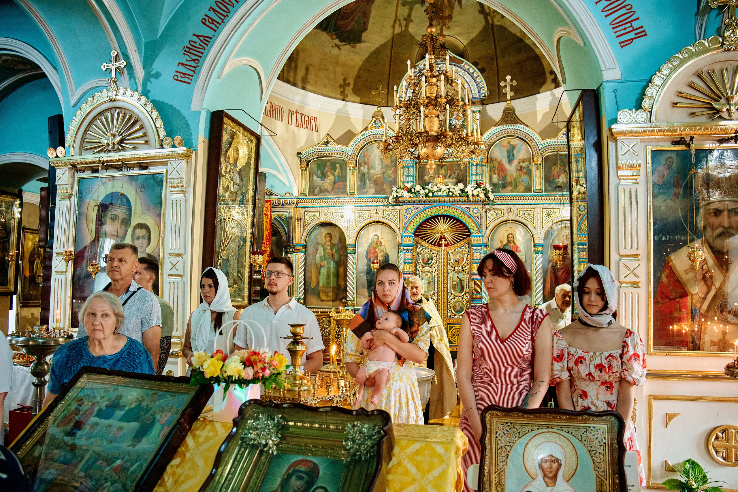 Крестины. Храм всех святых