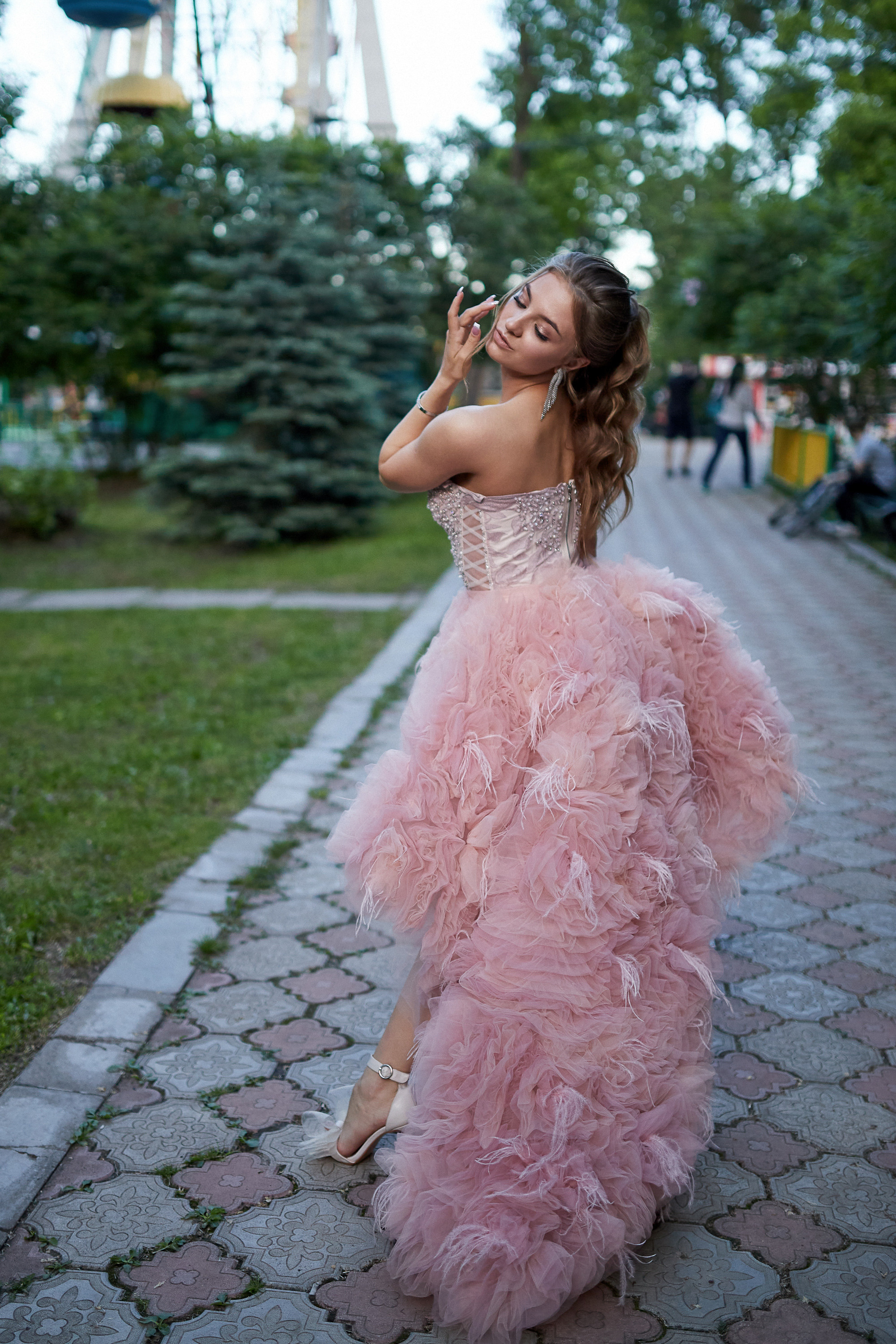 Выпускница Виктория. Фотограф Андрей Лёвкин