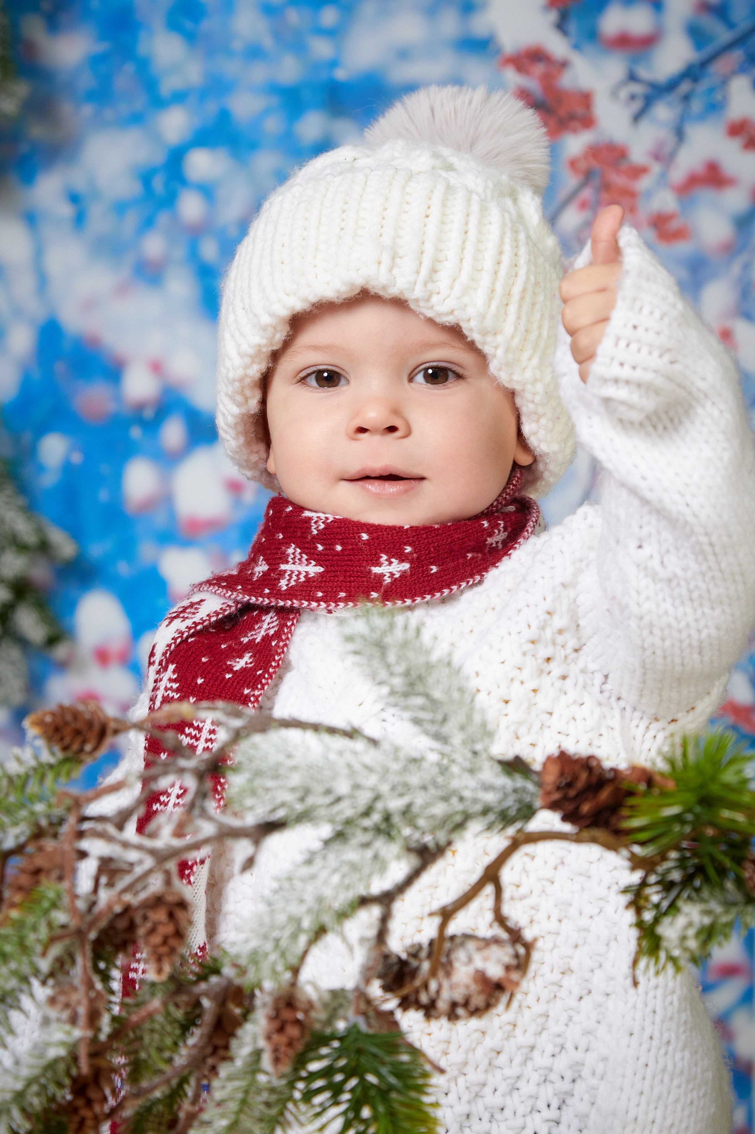 В зимнем лесу. Детская выездная фотостудия