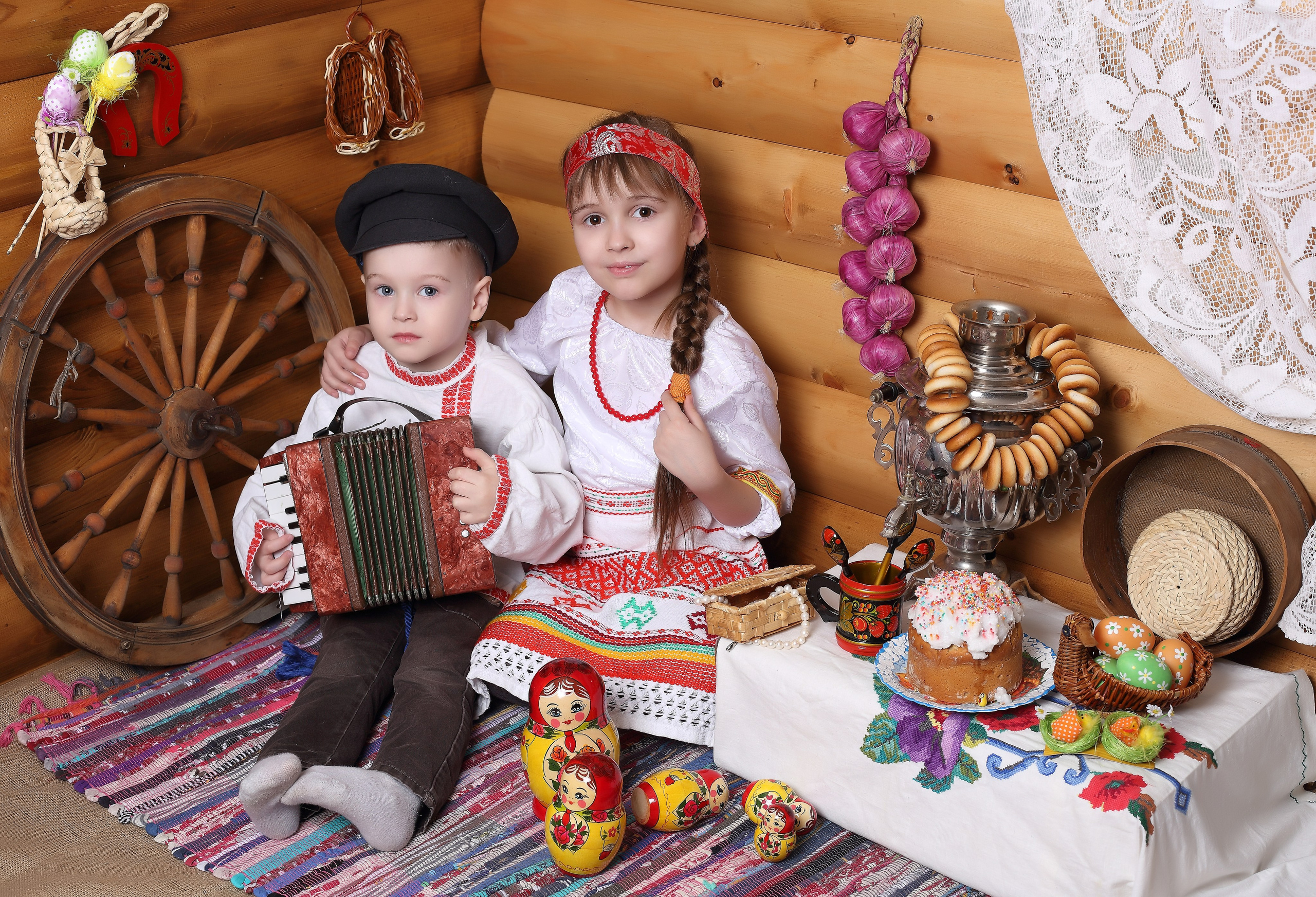 Домик в деревне. Детская выездная фотостудия