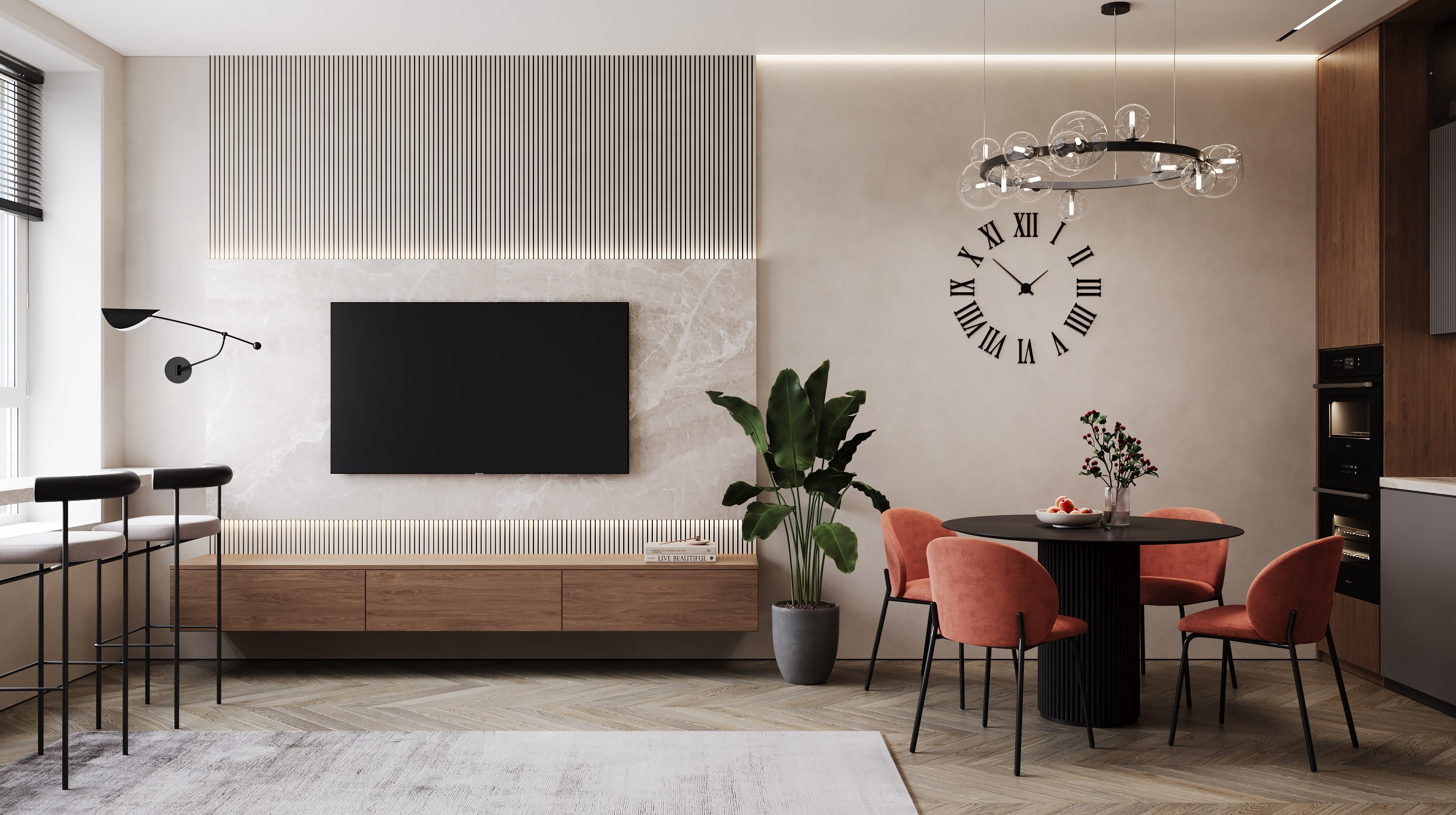 Проект ЖК Западный порт. Artstudio17 Дизайн-студия Ирины Чабан в Москве