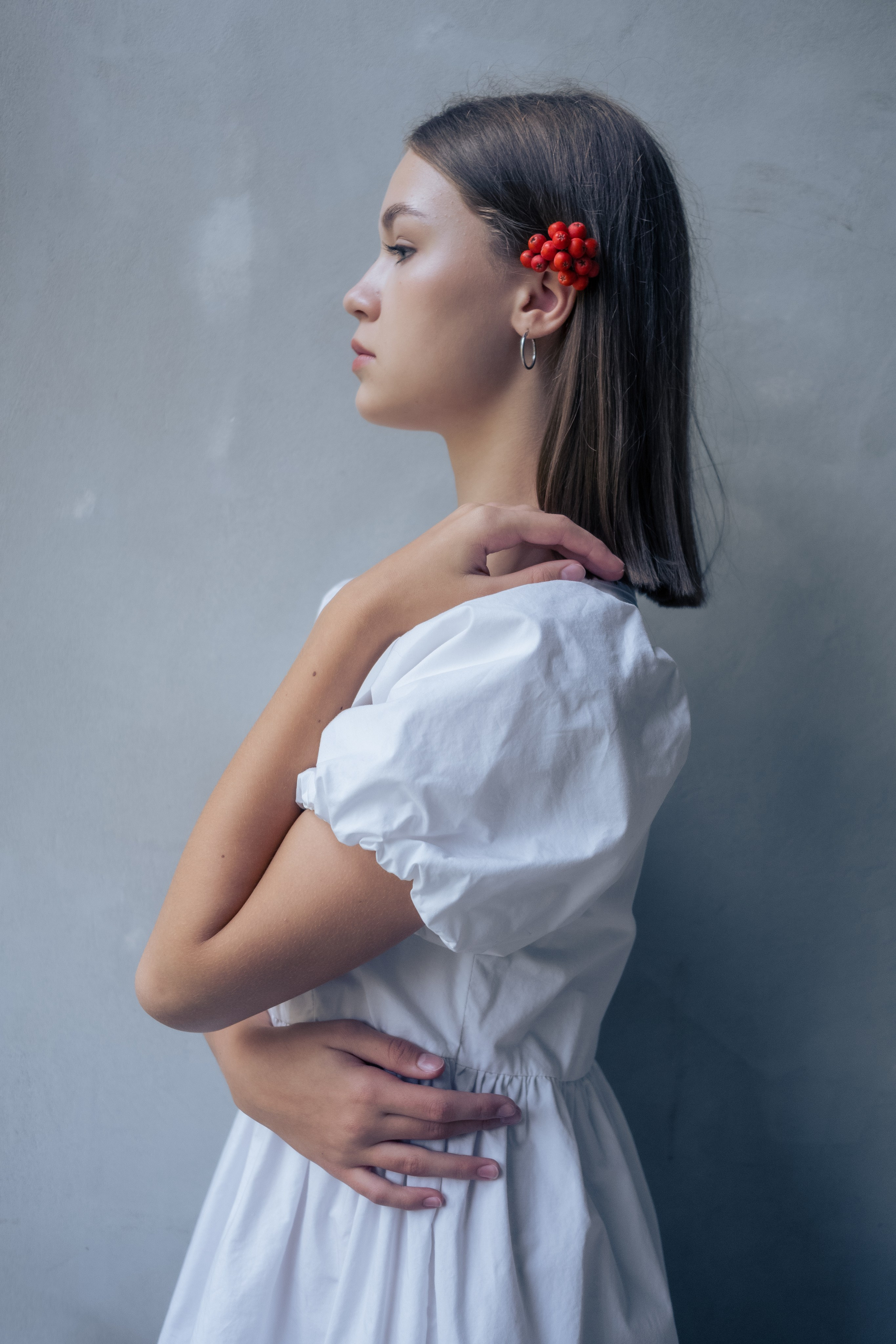 Осенняя фотосессия с рябиной в Костроме - фотограф Екатерина Селиверстова 