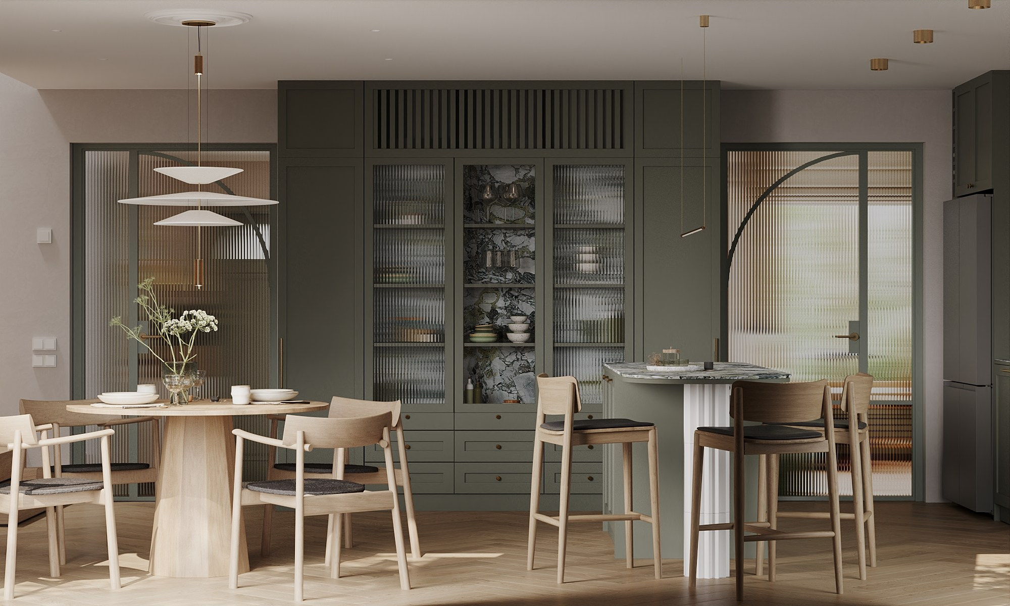 Srebnych Świerków. MIRRO STUDIO Дизайн интерьера и реализация под ключ Варшава