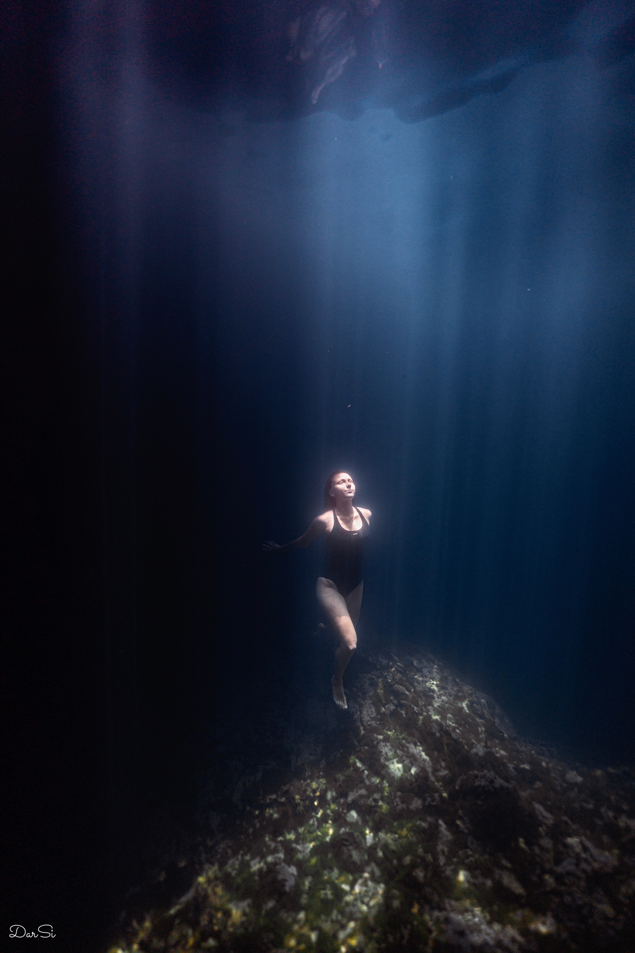 Фотосессия в пещере. Underwater Photographer in the Philippines — Daria Sinitsina