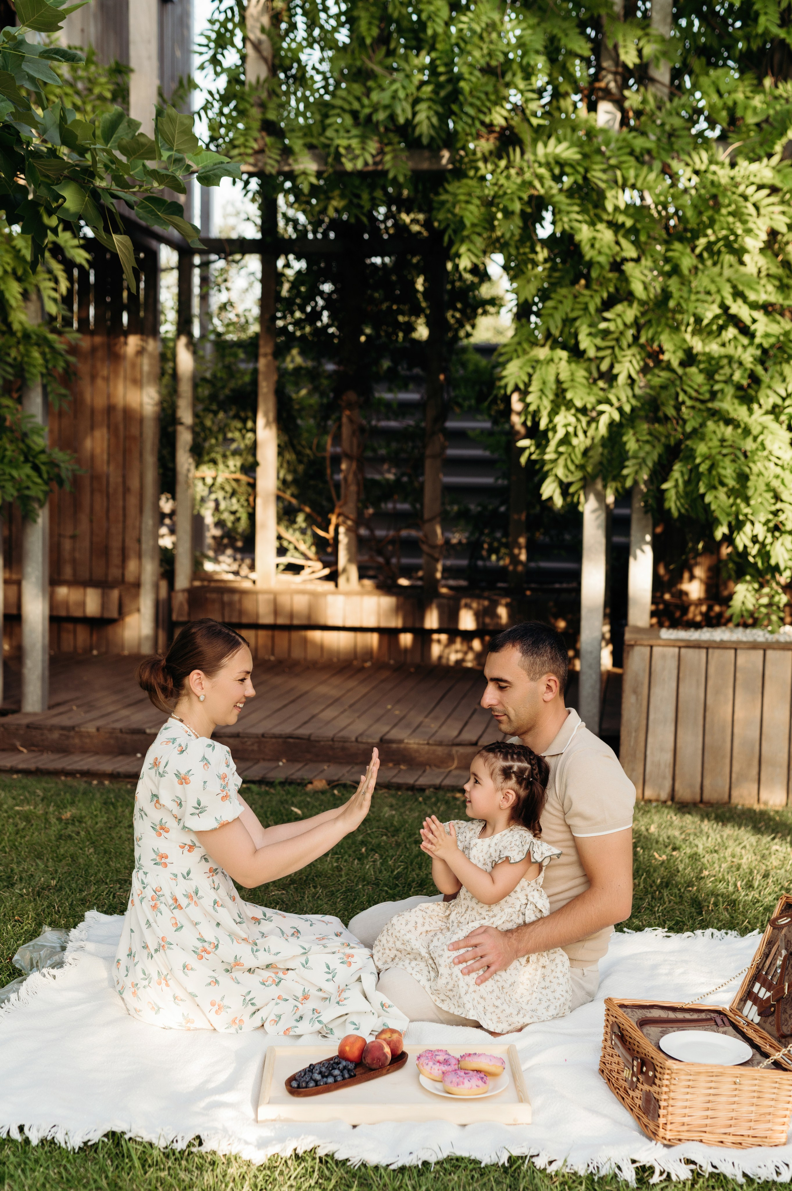 Катя с семьей. Фотограф в Краснодаре Скубицкая Альбина