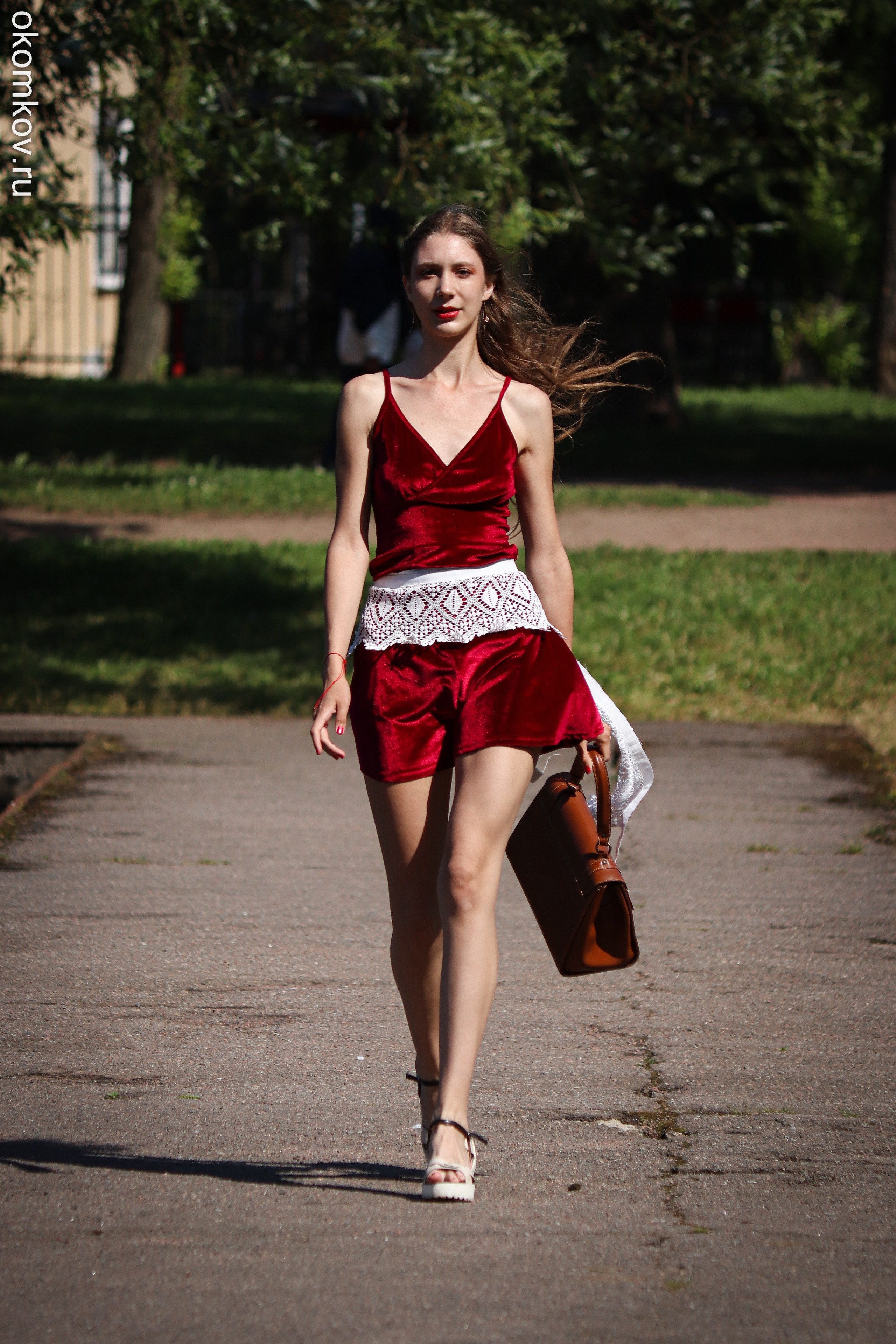 Показ образов на пирсе Московского парка Победы. Ивентный фотограф в Санкт-Петербурге Олег Комков