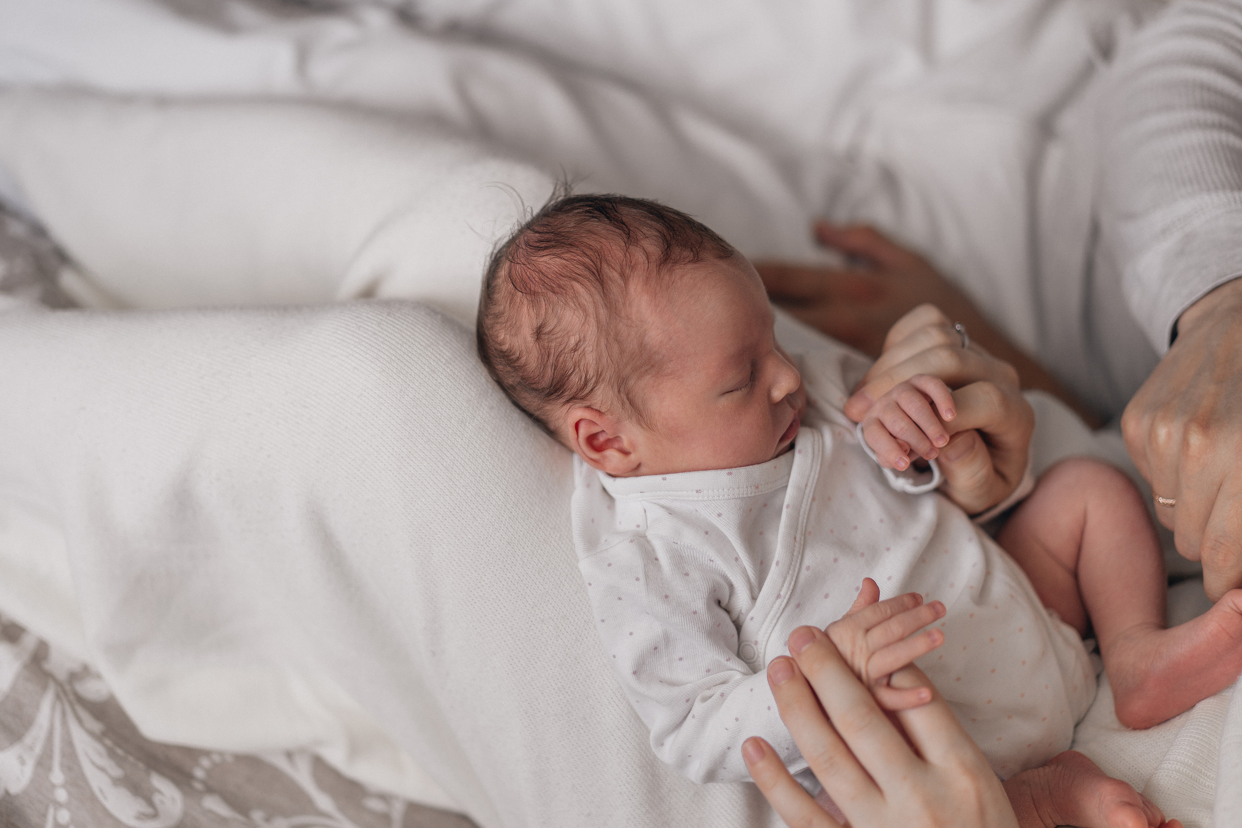 Полина и Андрей. Фотограф новорождённых малышей в Уфе