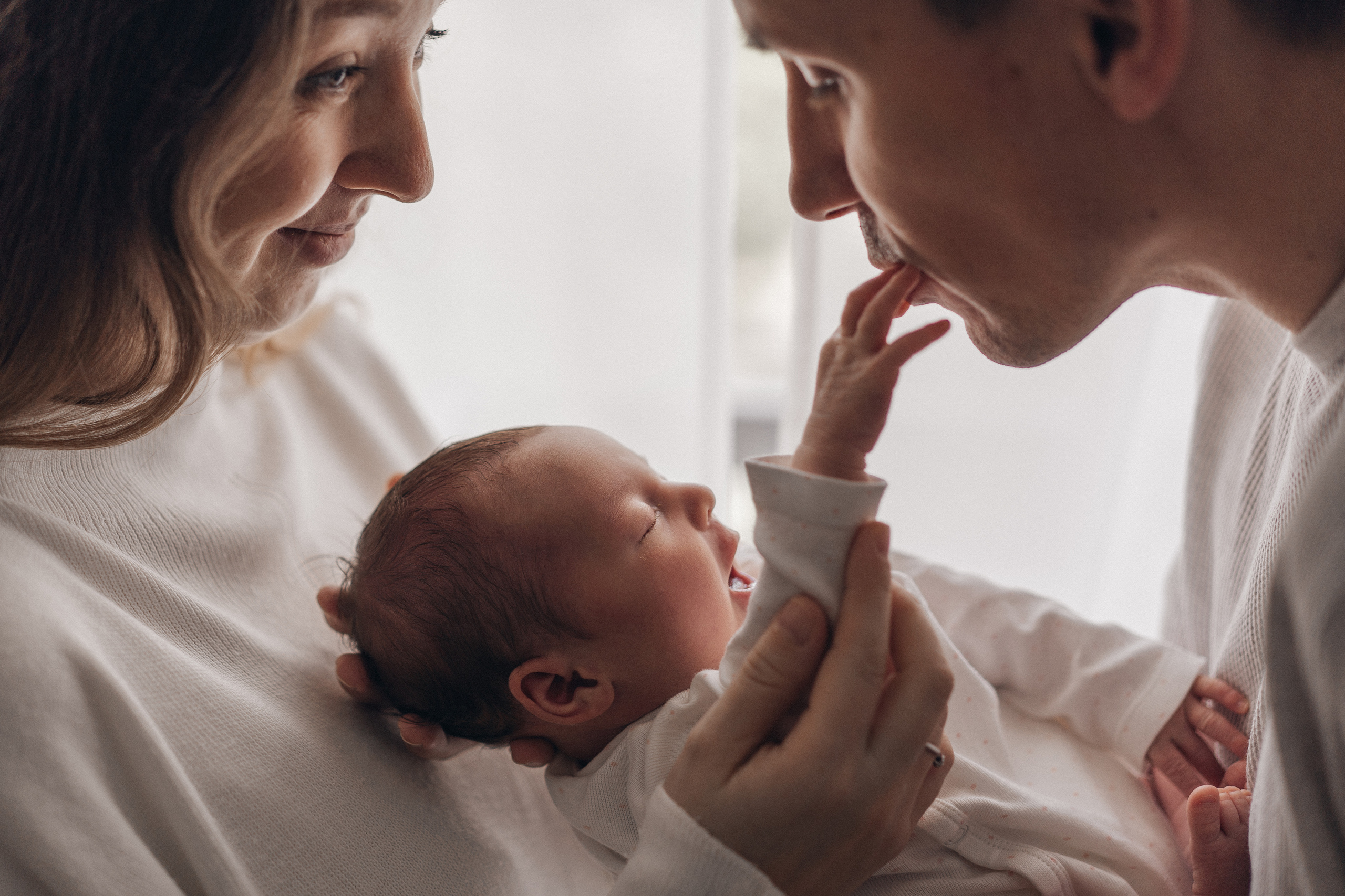 Полина и Андрей. Фотограф новорождённых малышей в Уфе