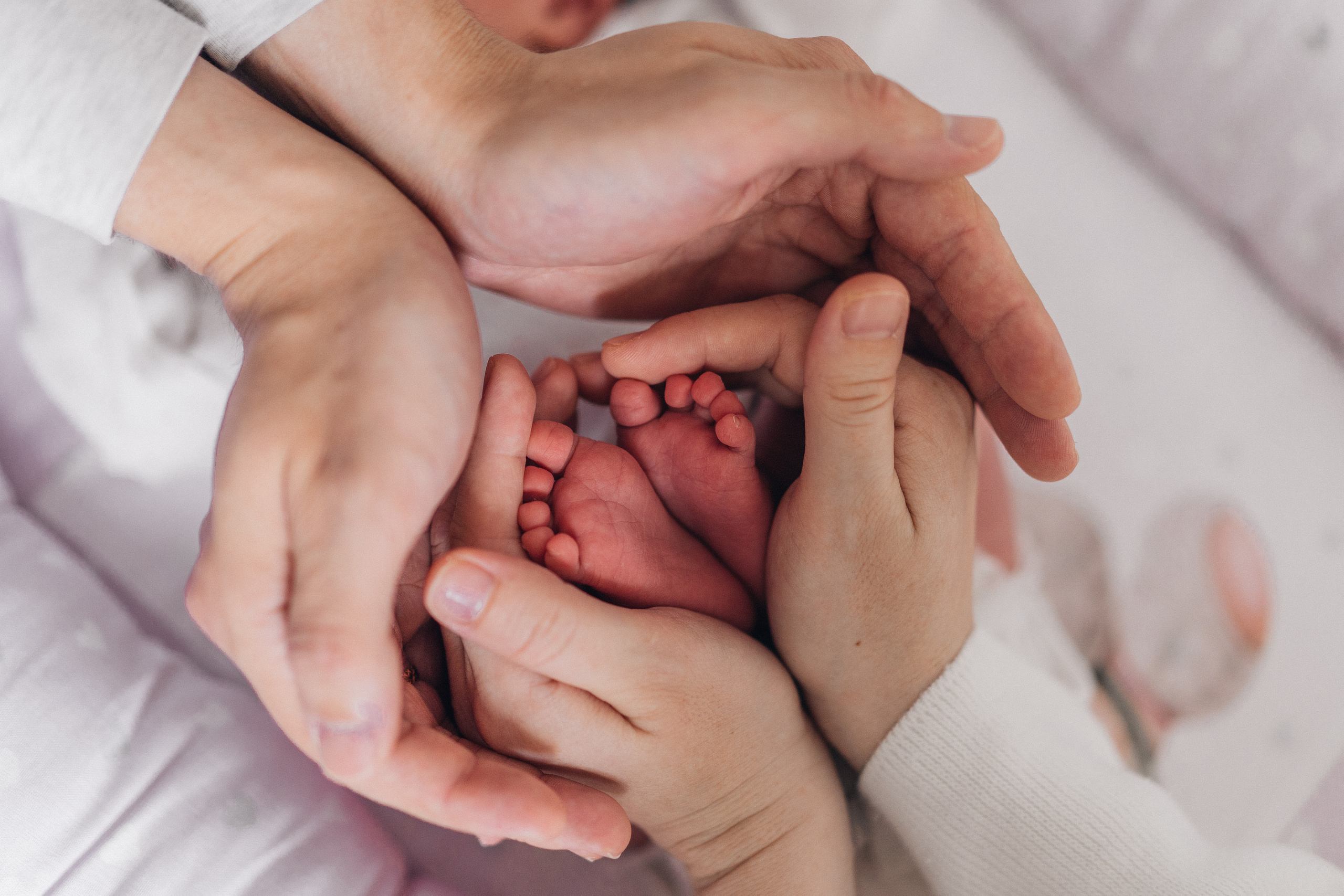 Полина и Андрей. Фотограф новорождённых малышей в Уфе