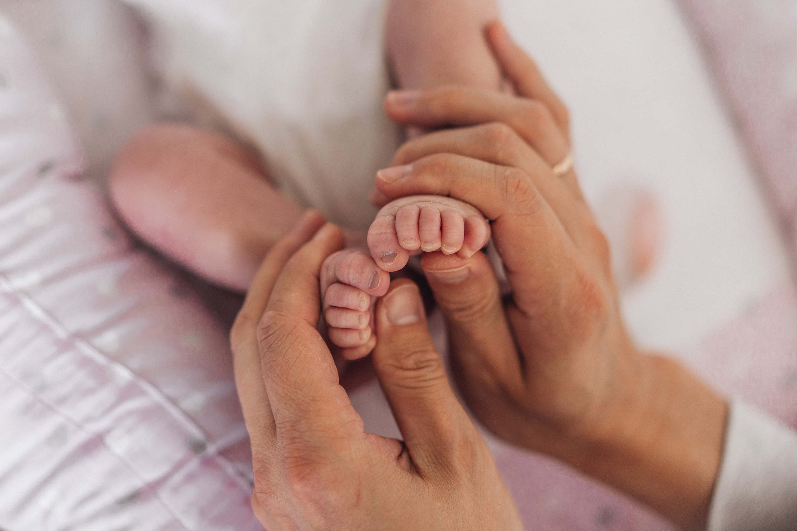 Полина и Андрей. Фотограф новорождённых малышей в Уфе