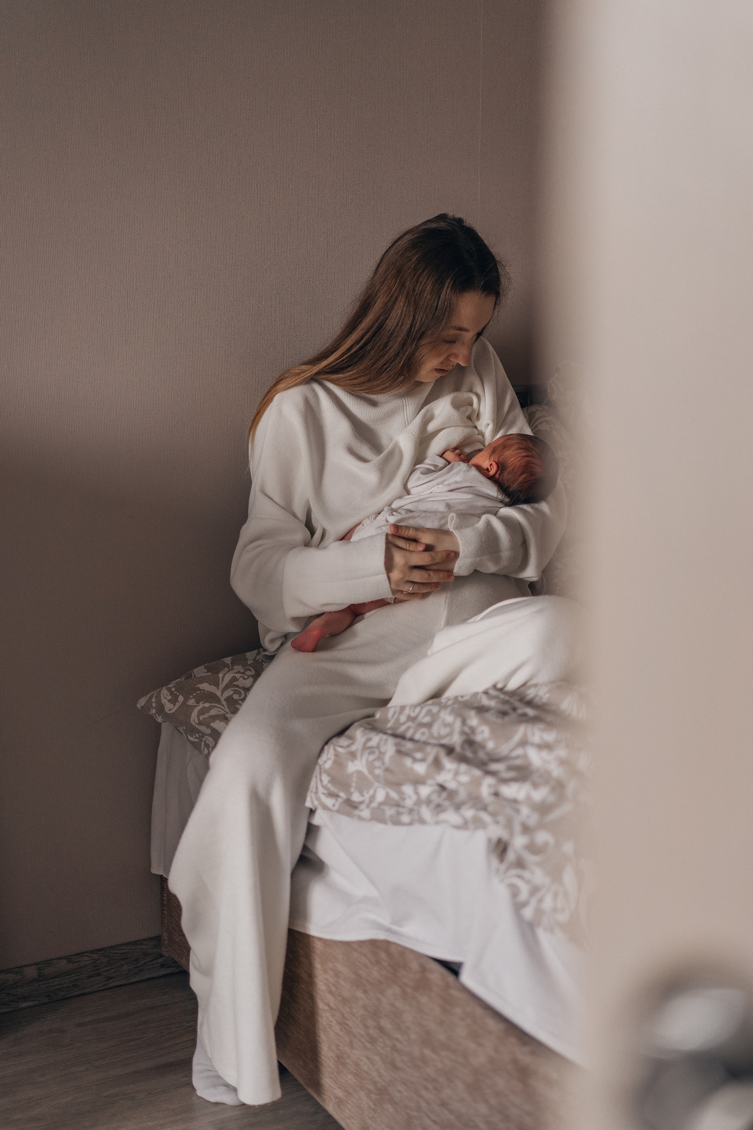 Полина и Андрей. Фотограф новорождённых малышей в Уфе