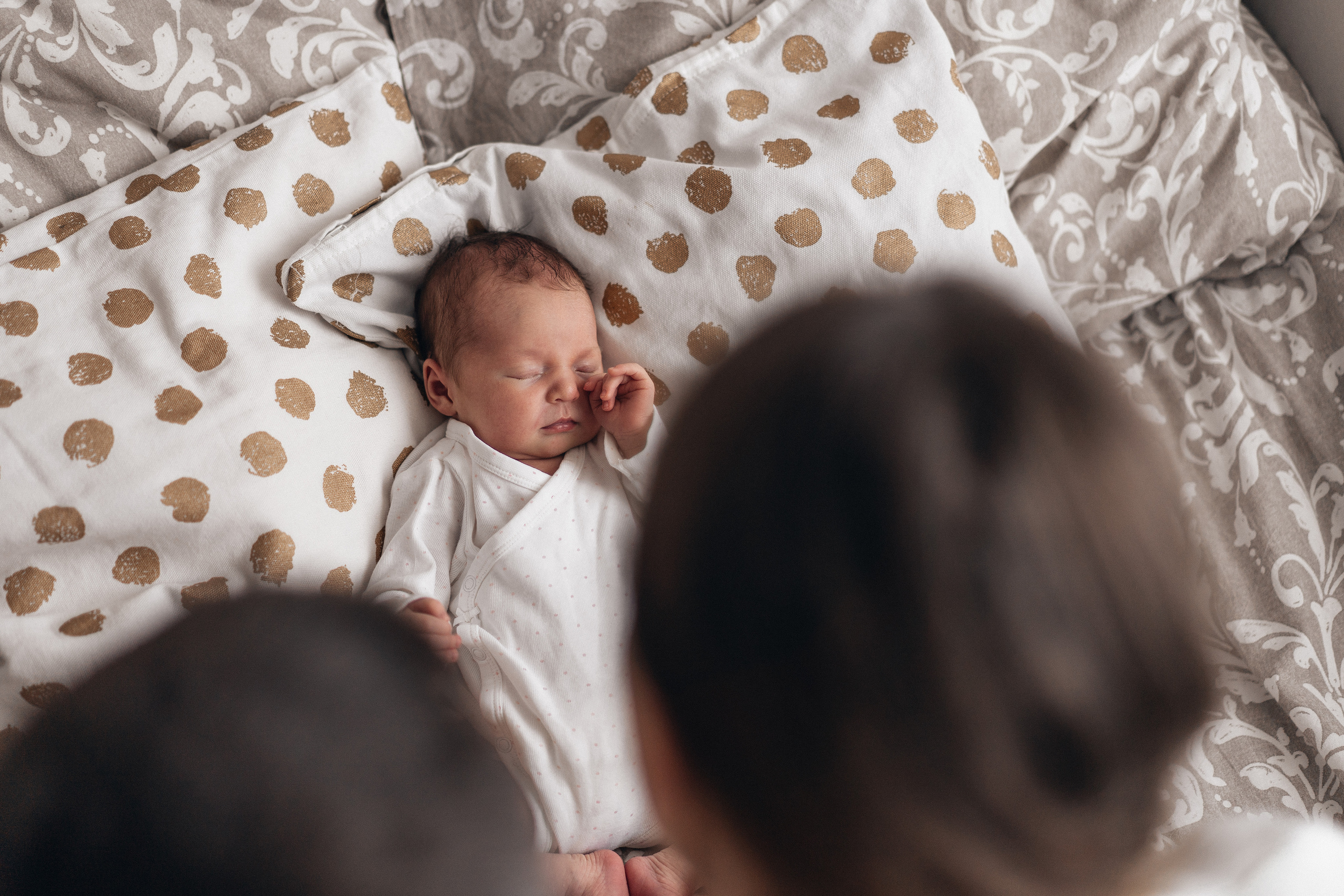 Полина и Андрей. Фотограф новорождённых малышей в Уфе