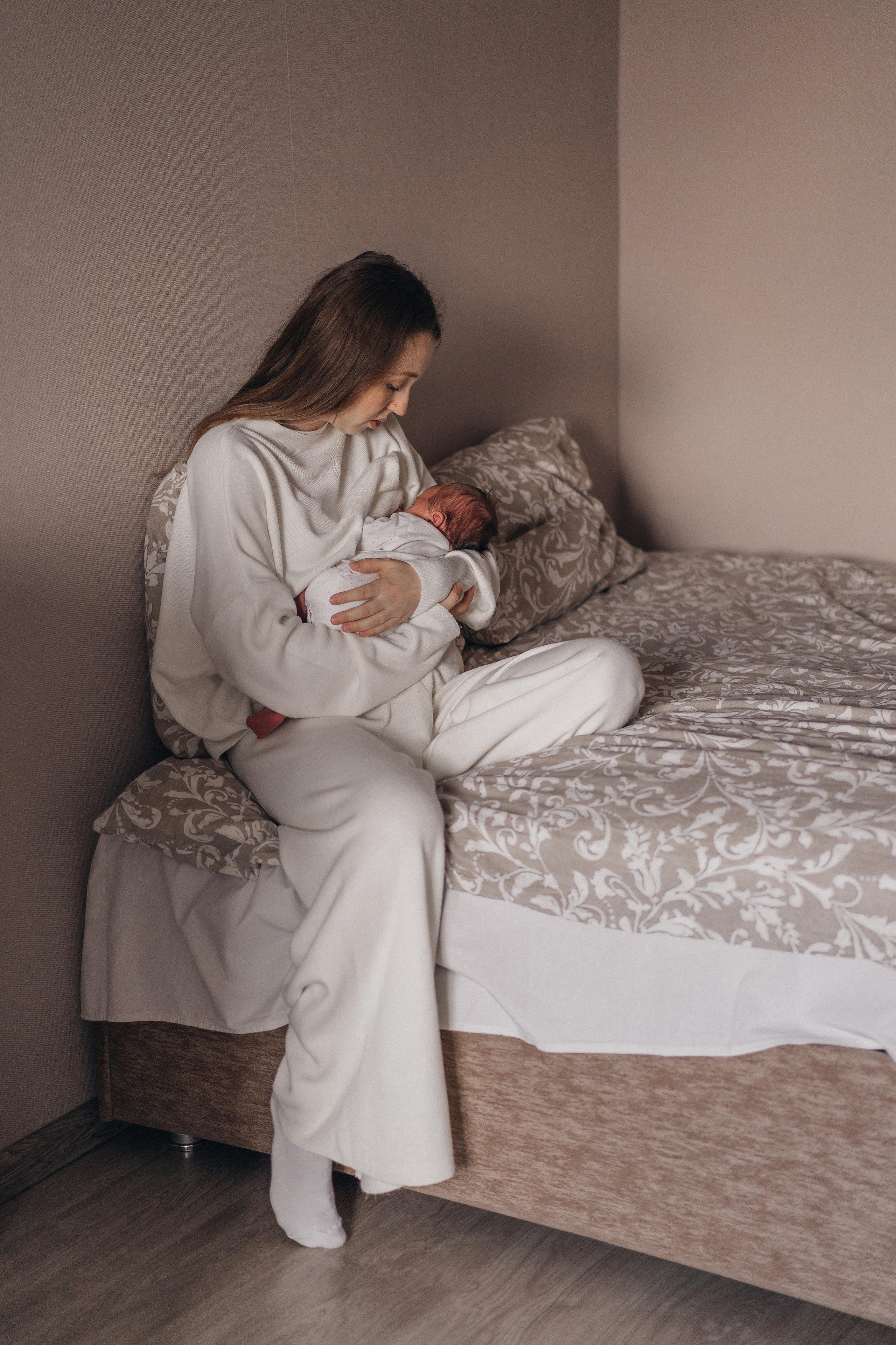 Полина и Андрей. Фотограф новорождённых малышей в Уфе