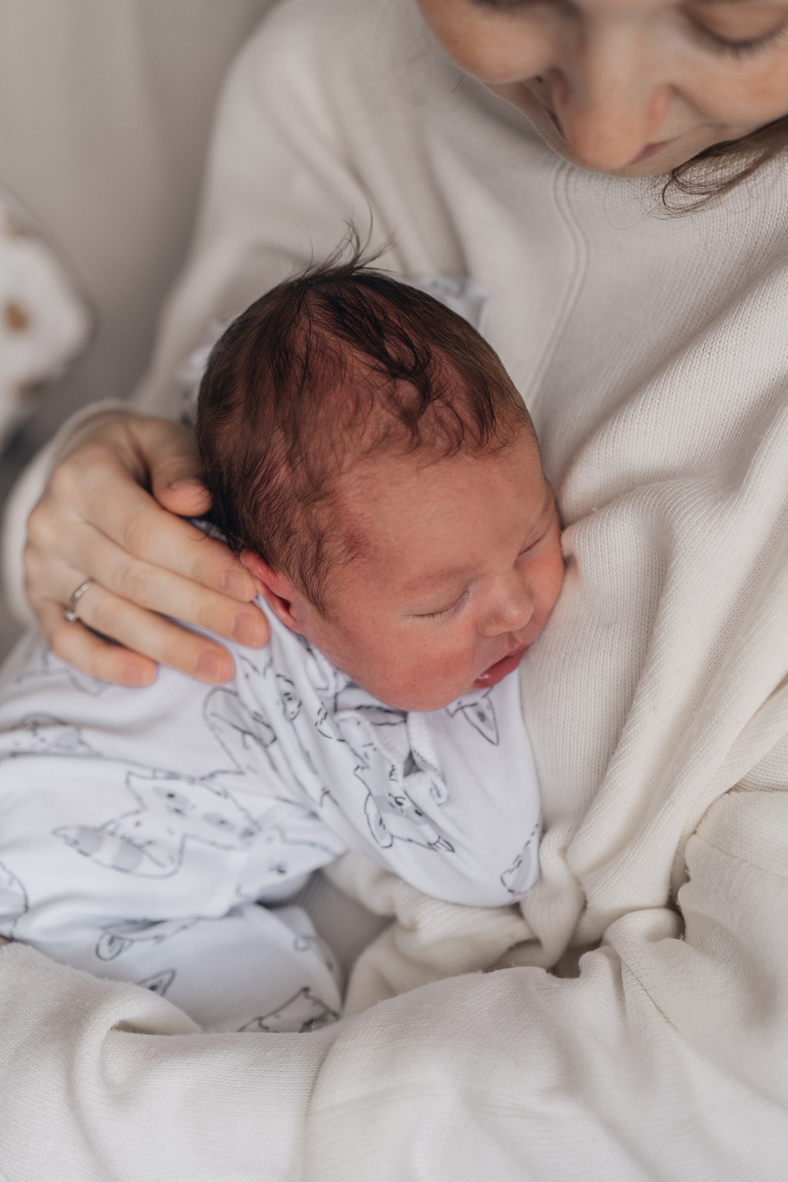 Полина и Андрей. Фотограф новорождённых малышей в Уфе