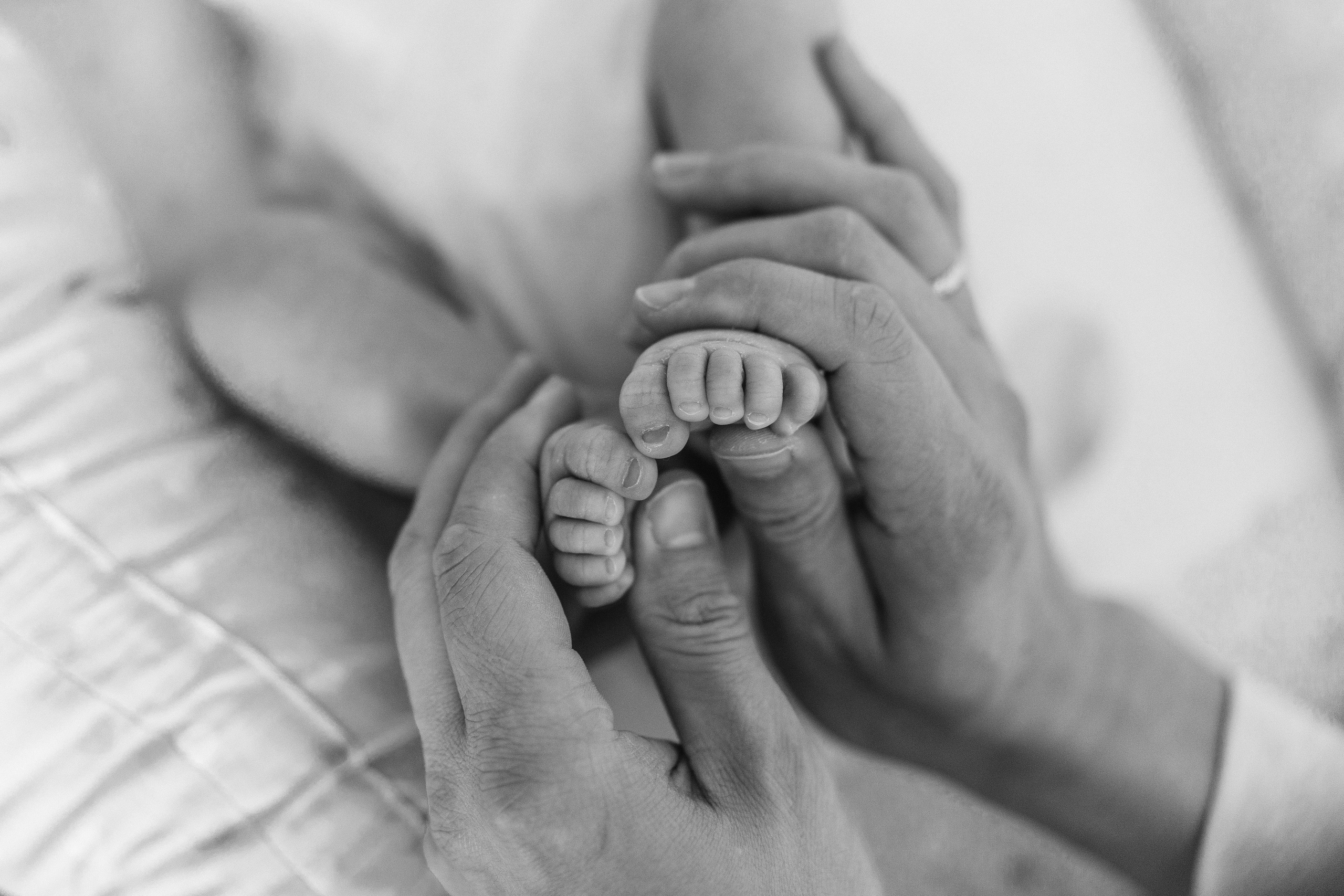 Полина и Андрей. Фотограф новорождённых малышей в Уфе