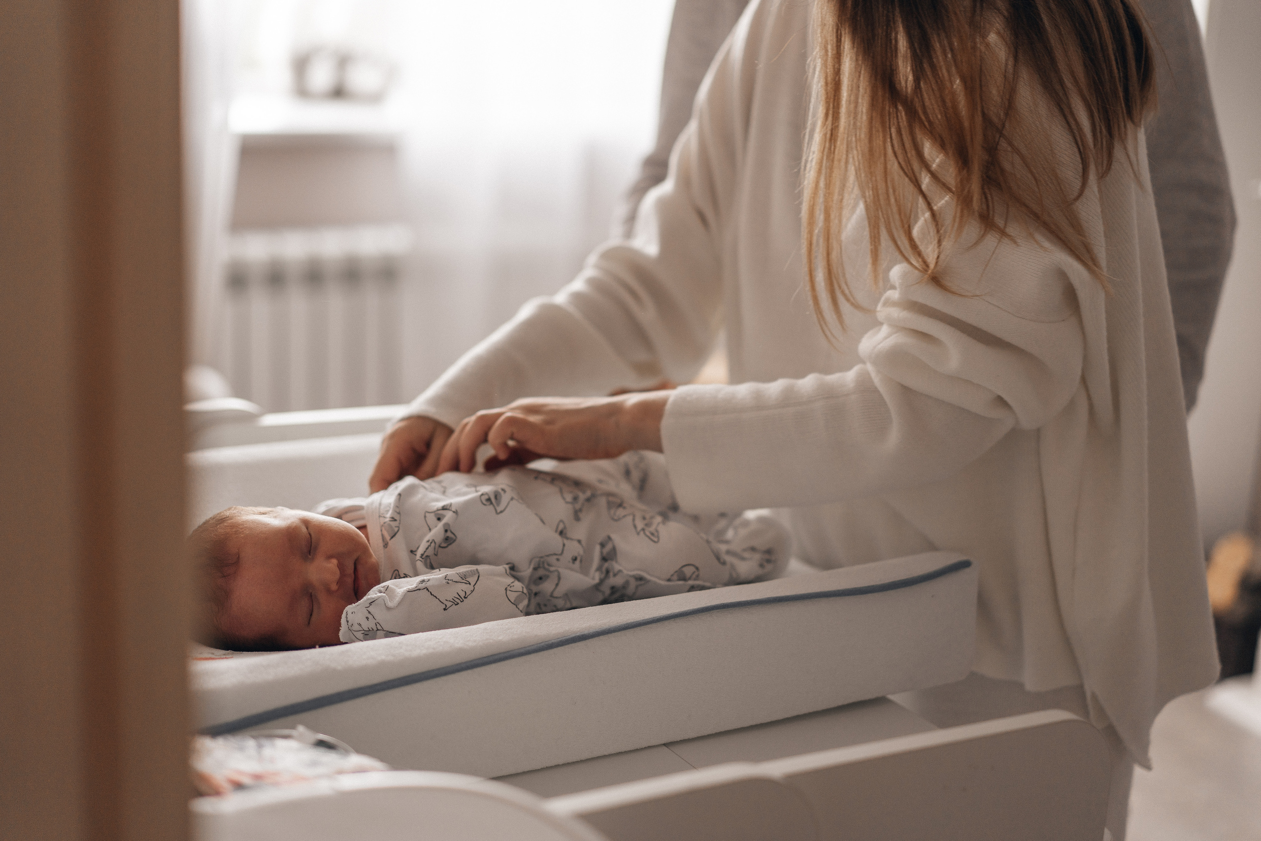 Полина и Андрей. Фотограф новорождённых малышей в Уфе