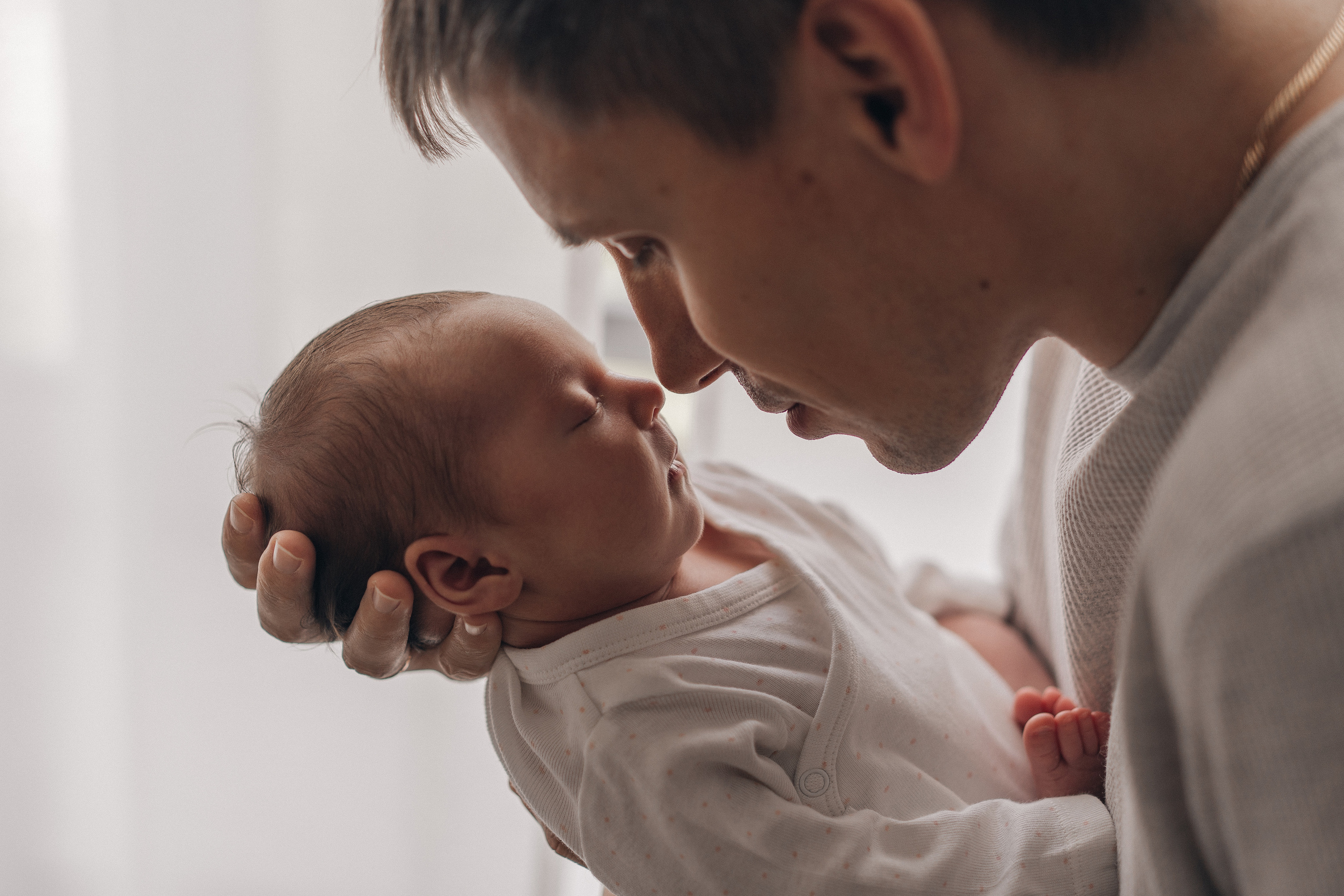 Полина и Андрей. Фотограф новорождённых малышей в Уфе