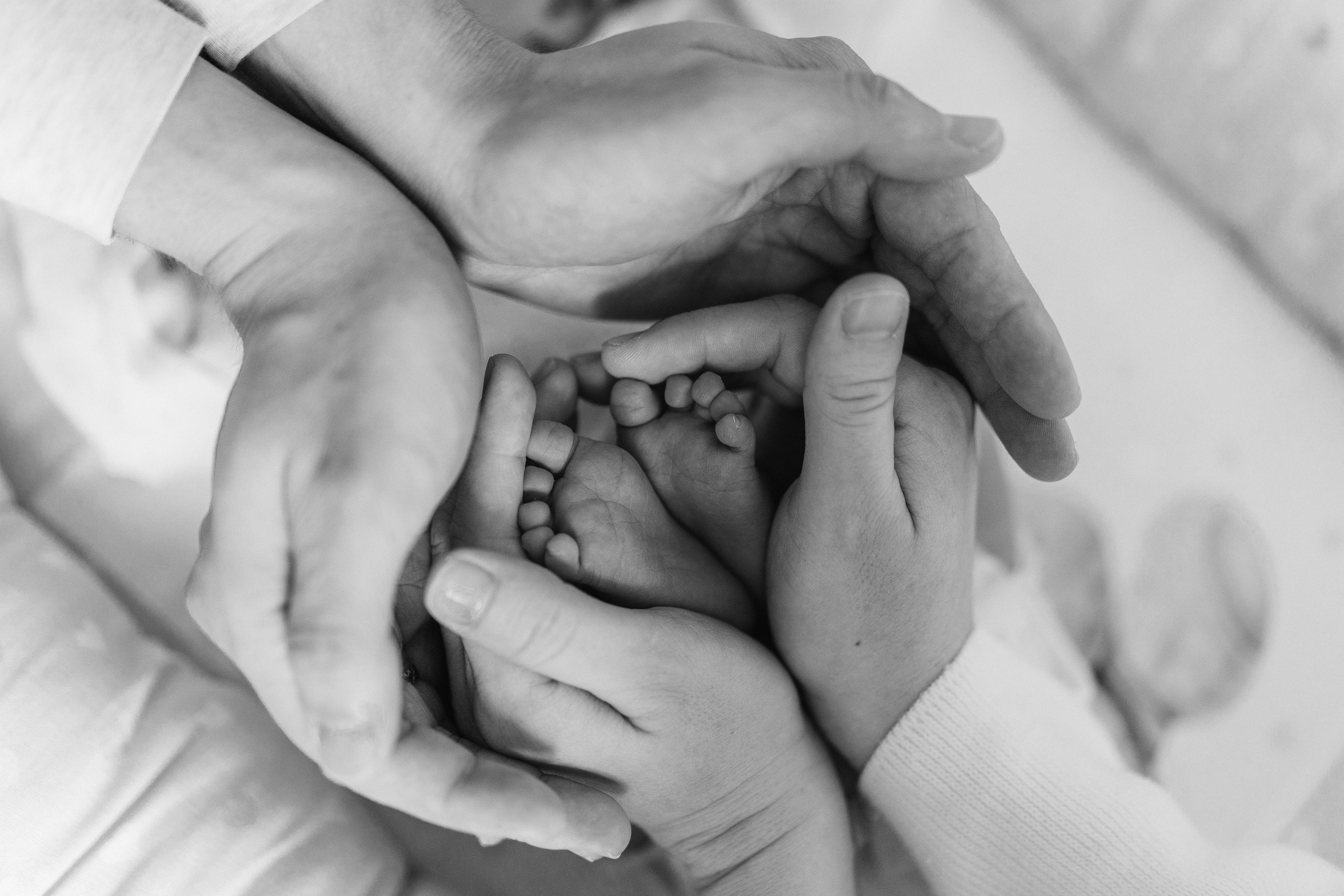 Полина и Андрей. Фотограф новорождённых малышей в Уфе