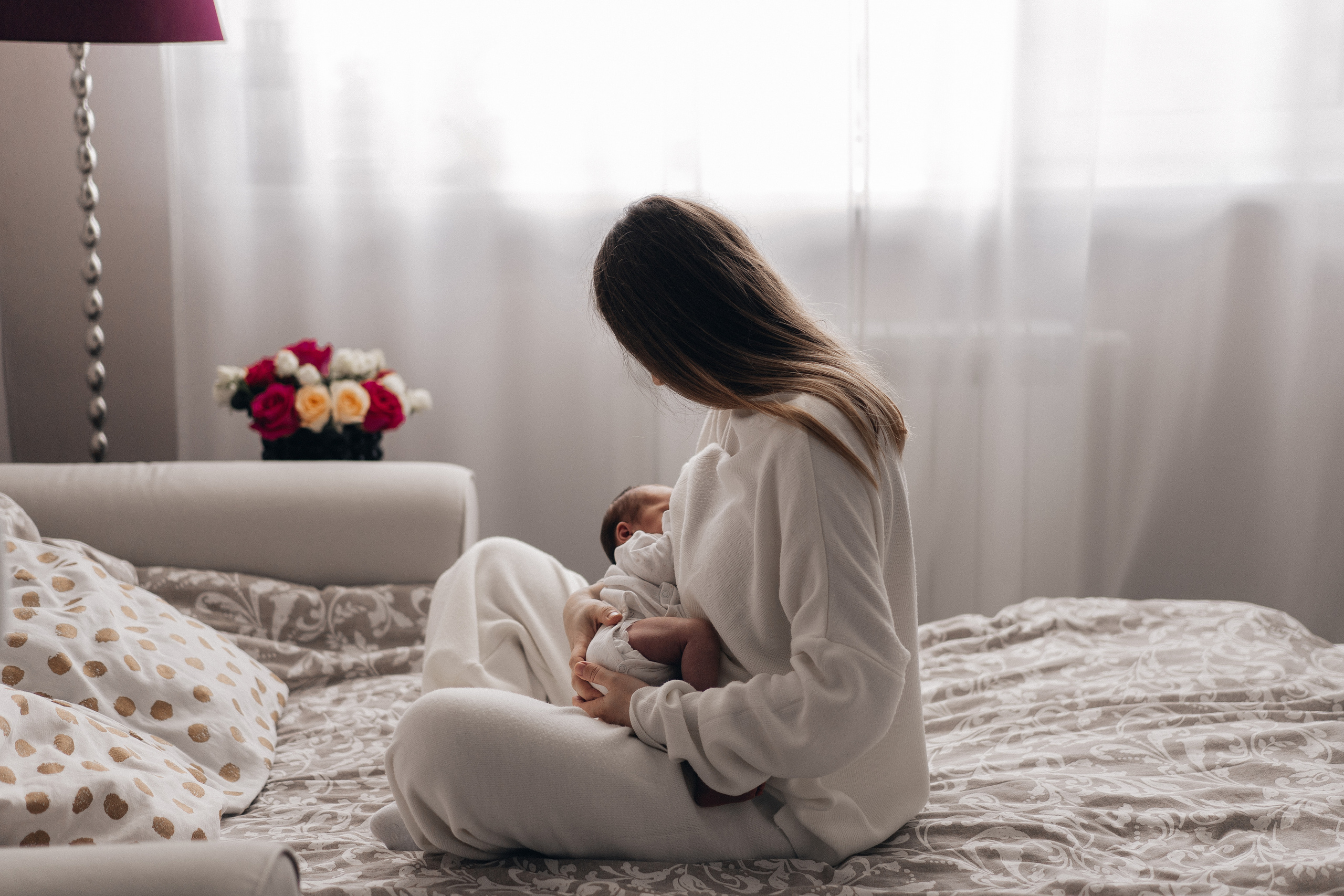 Полина и Андрей. Фотограф новорождённых малышей в Уфе