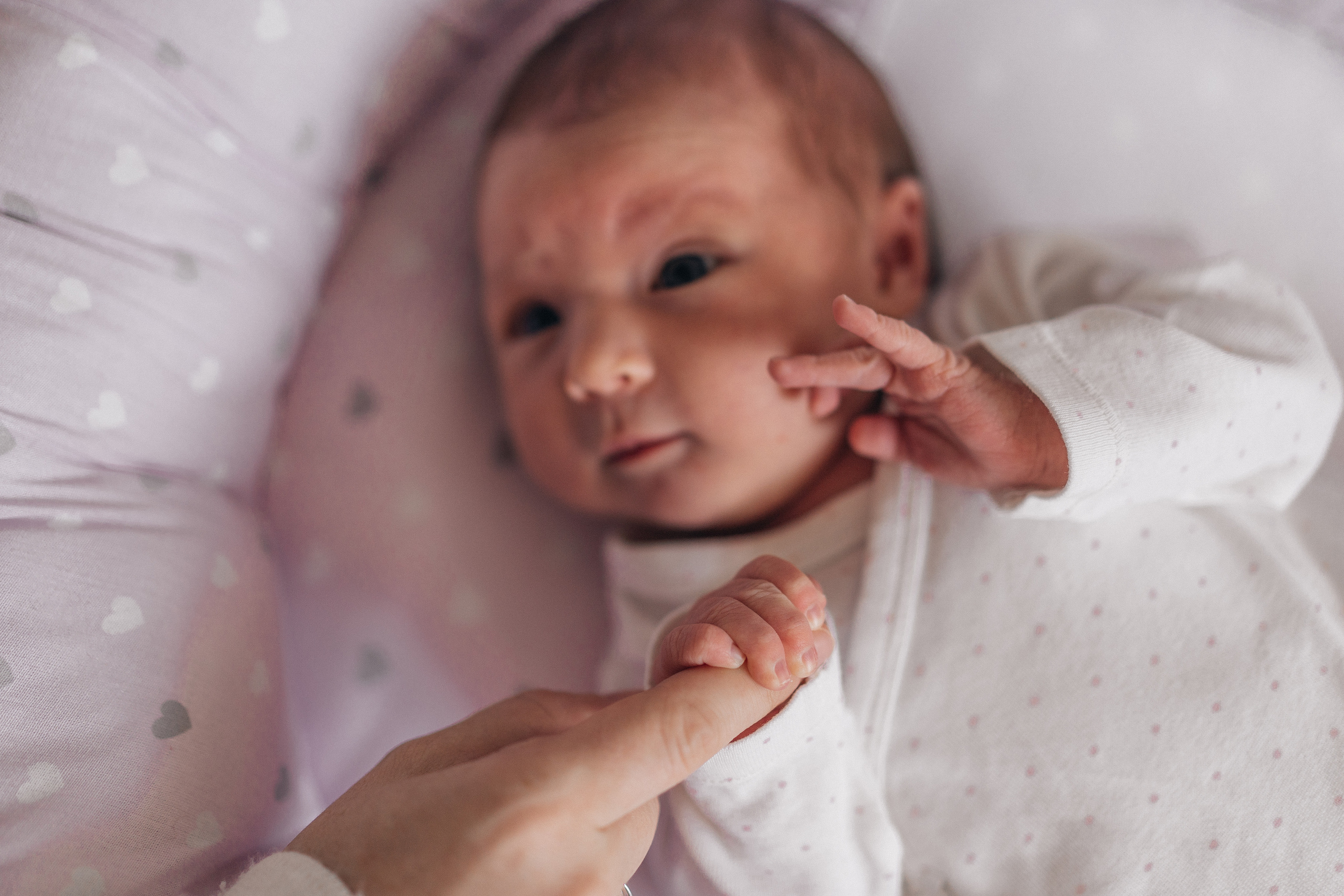 Полина и Андрей. Фотограф новорождённых малышей в Уфе