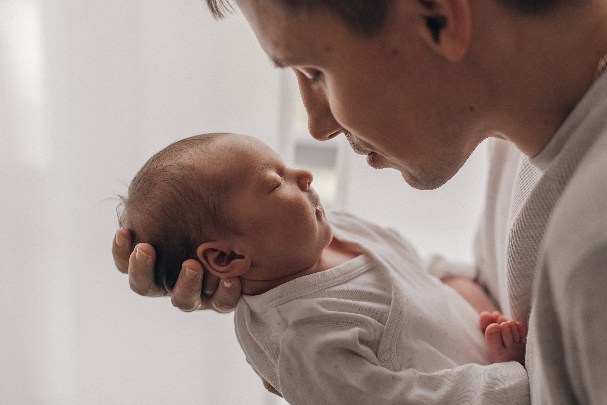 Полина и Андрей. Фотограф новорождённых малышей в Уфе