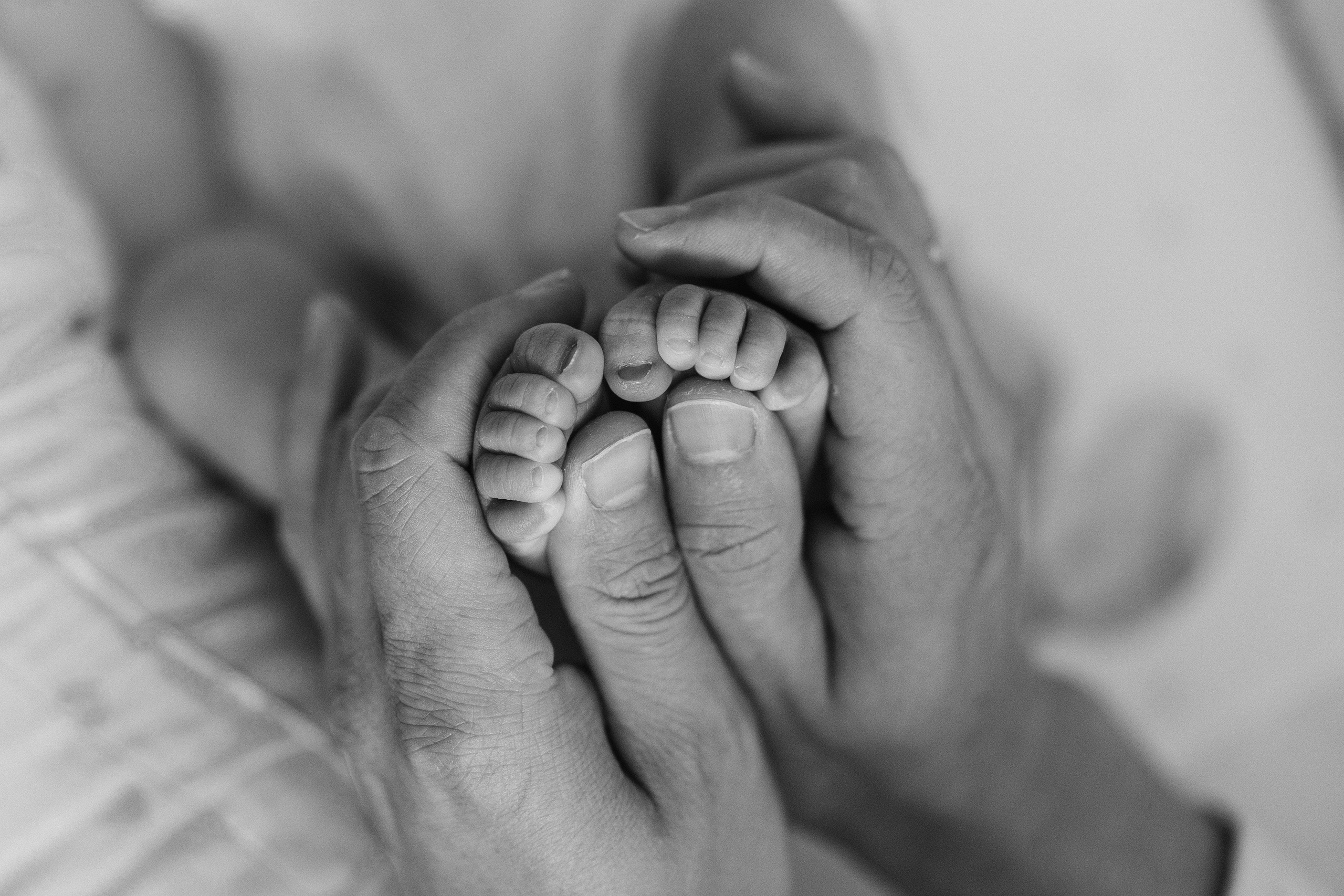 Полина и Андрей. Фотограф новорождённых малышей в Уфе