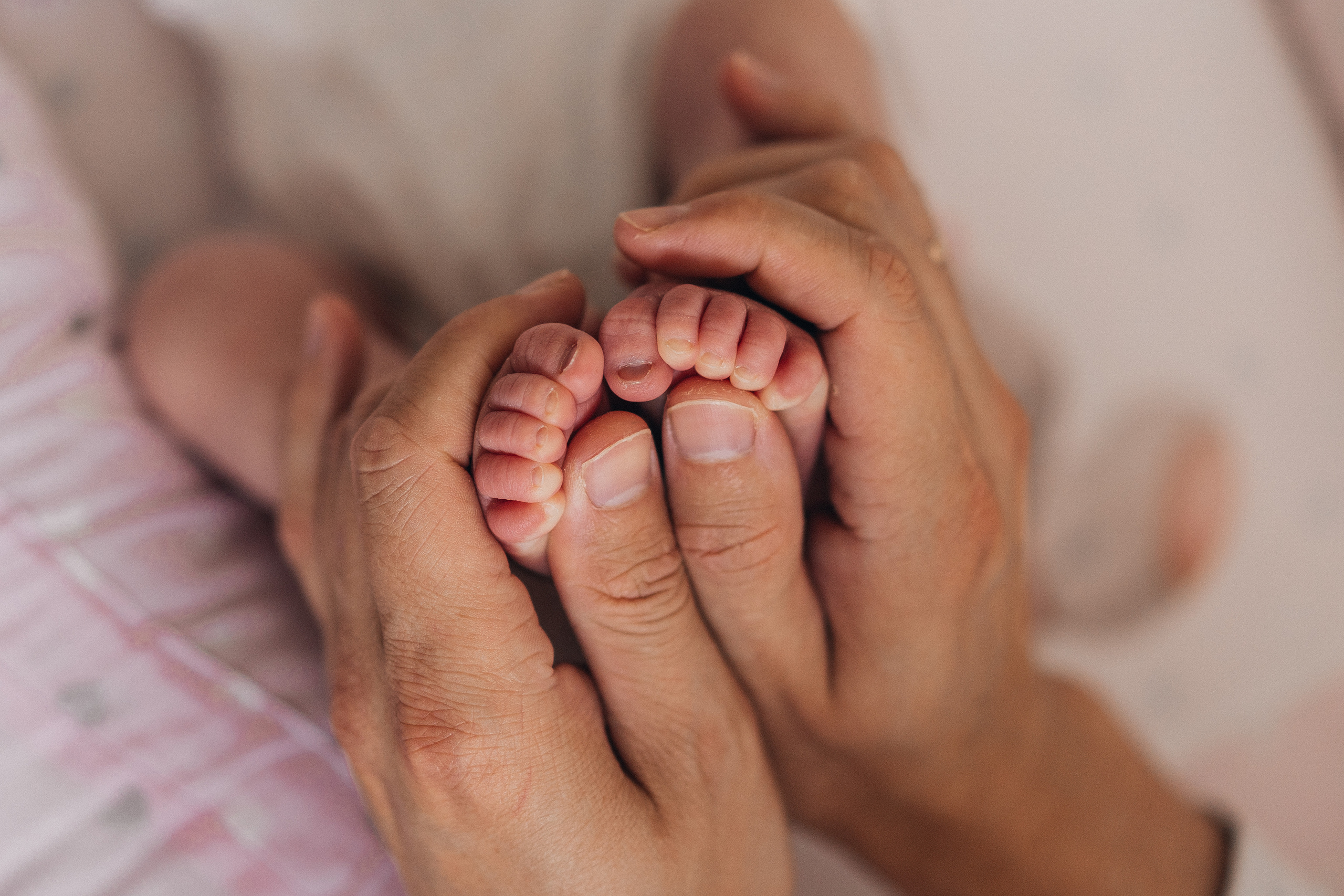 Полина и Андрей. Фотограф новорождённых малышей в Уфе