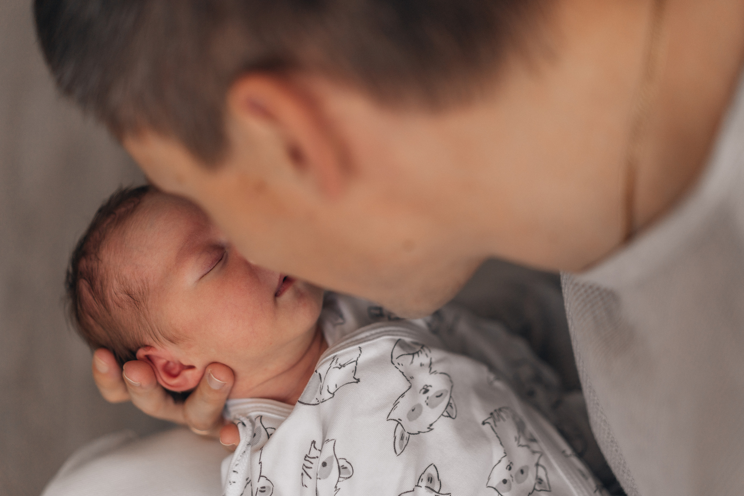 Полина и Андрей. Фотограф новорождённых малышей в Уфе