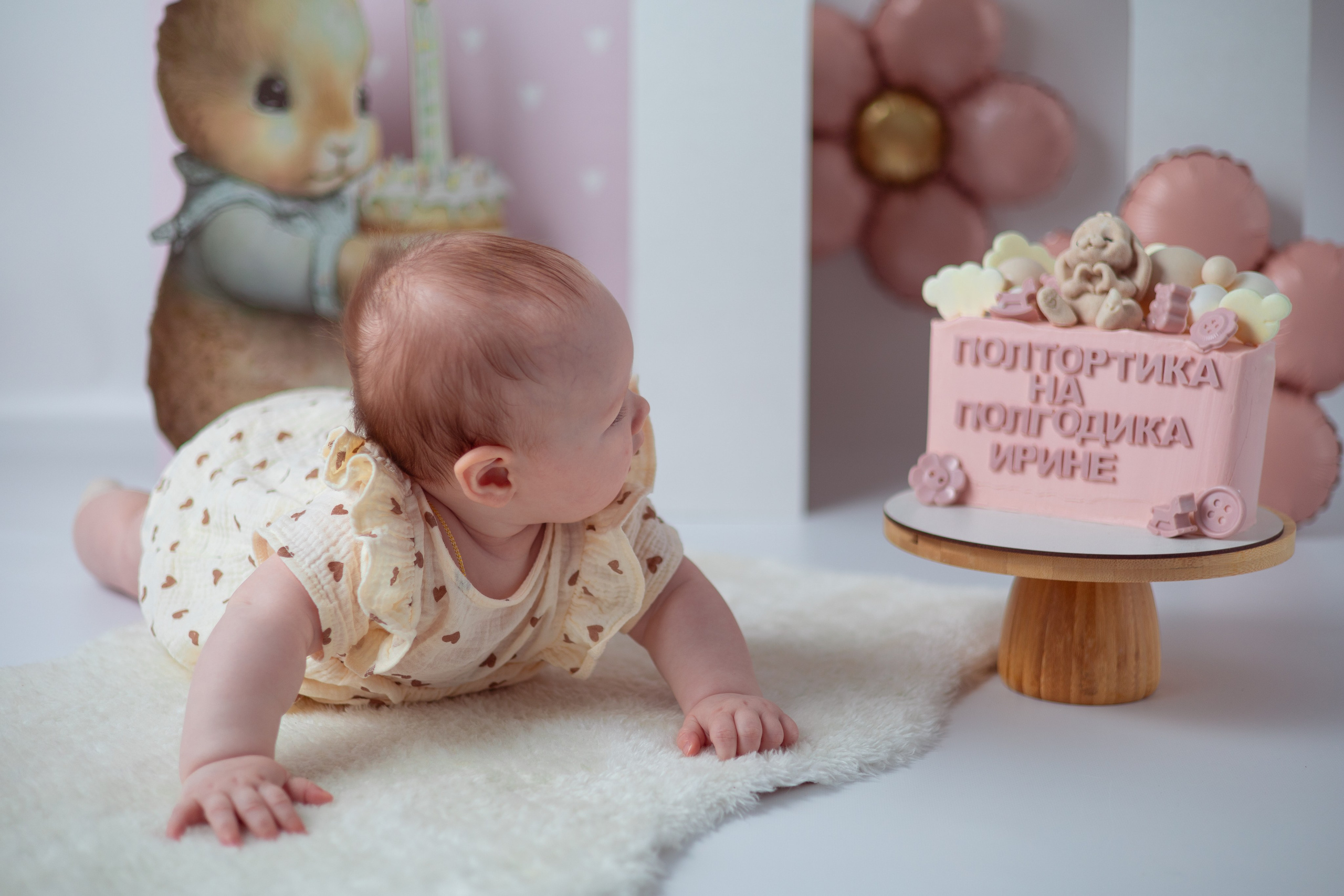 Ирине полгодика. Семейный и детский фотограф в Михайловке Татьяна Лестьева