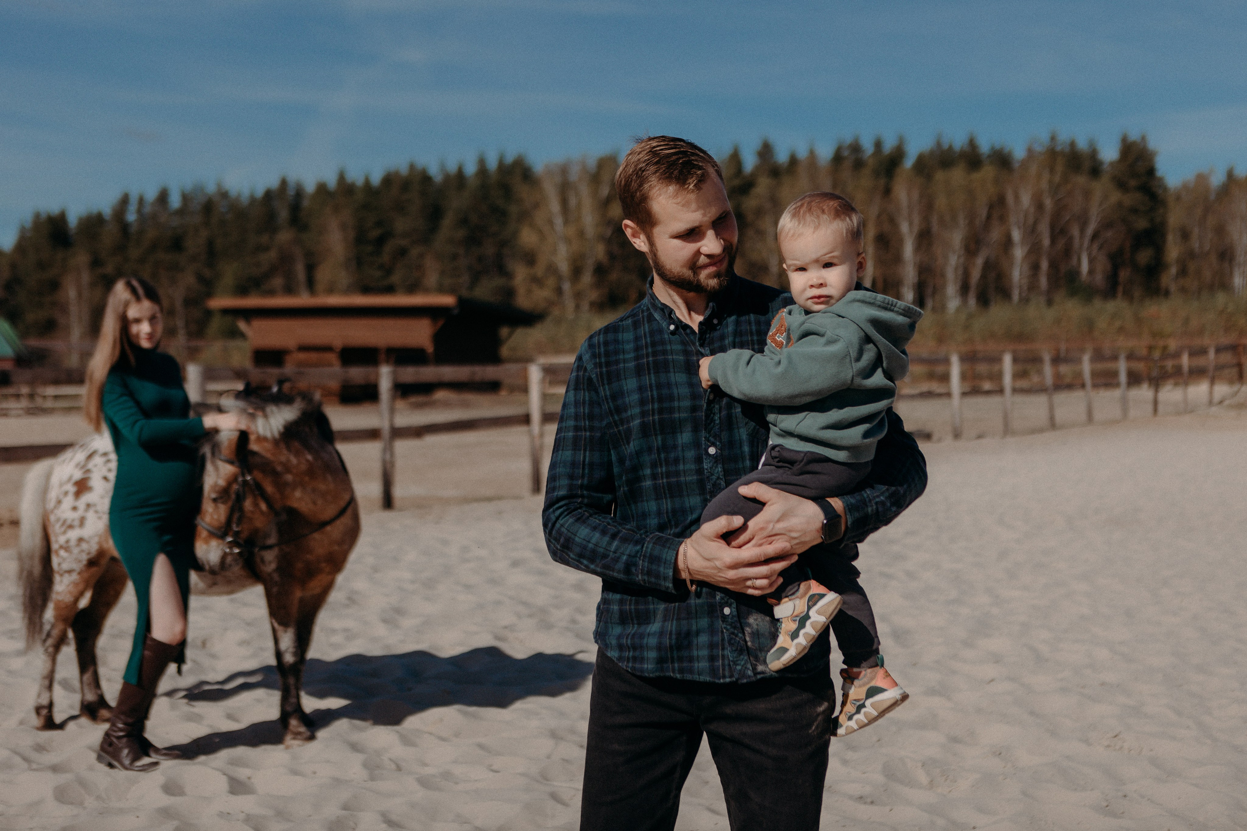 Конная прогулка. Семейный фотограф в Нижнем Новгороде Доронина Юлия