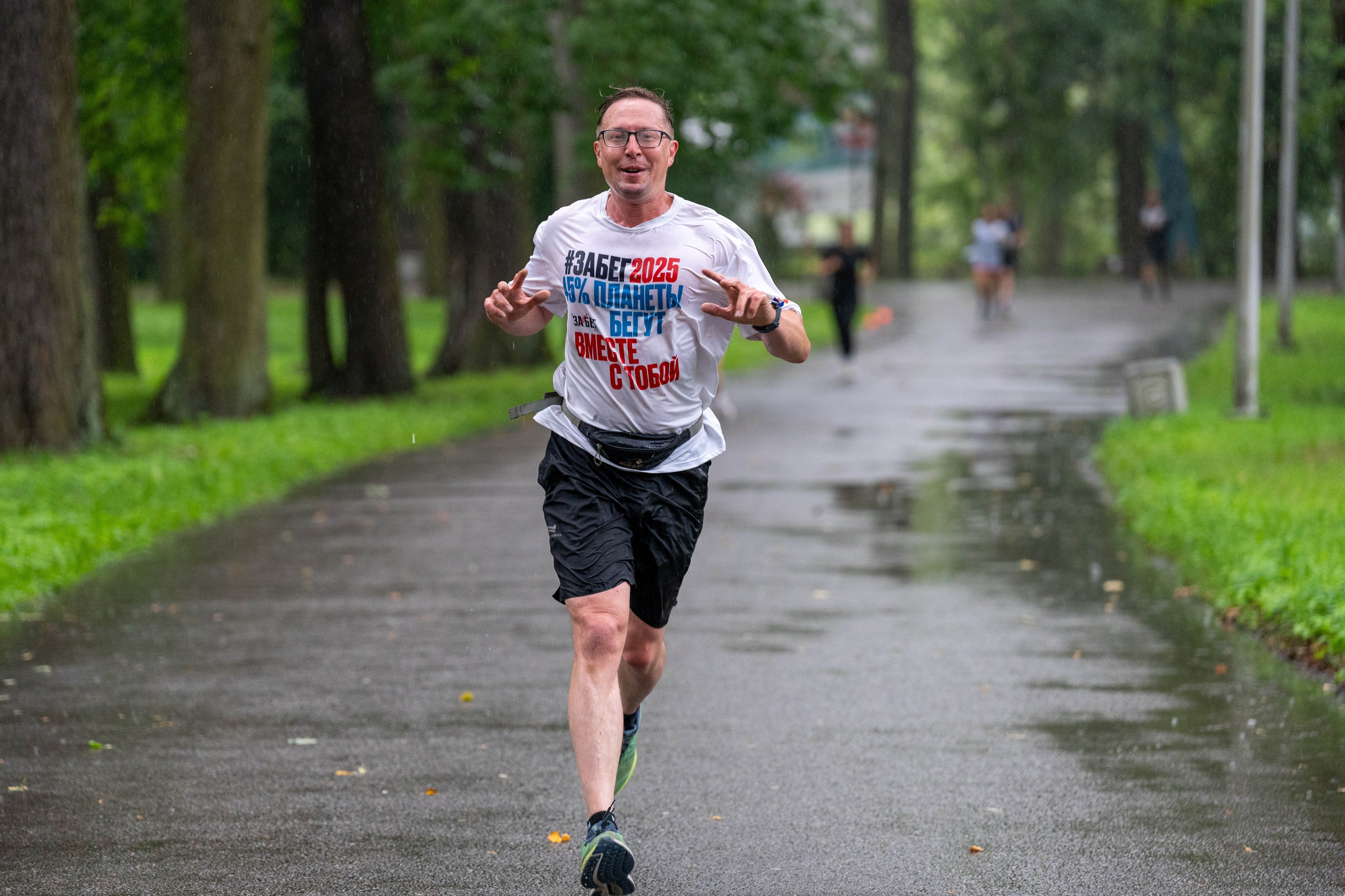 Репортажная пробежка «5 вёрст» на Елагином острове, спортивный фотограф Санкт-Петербург