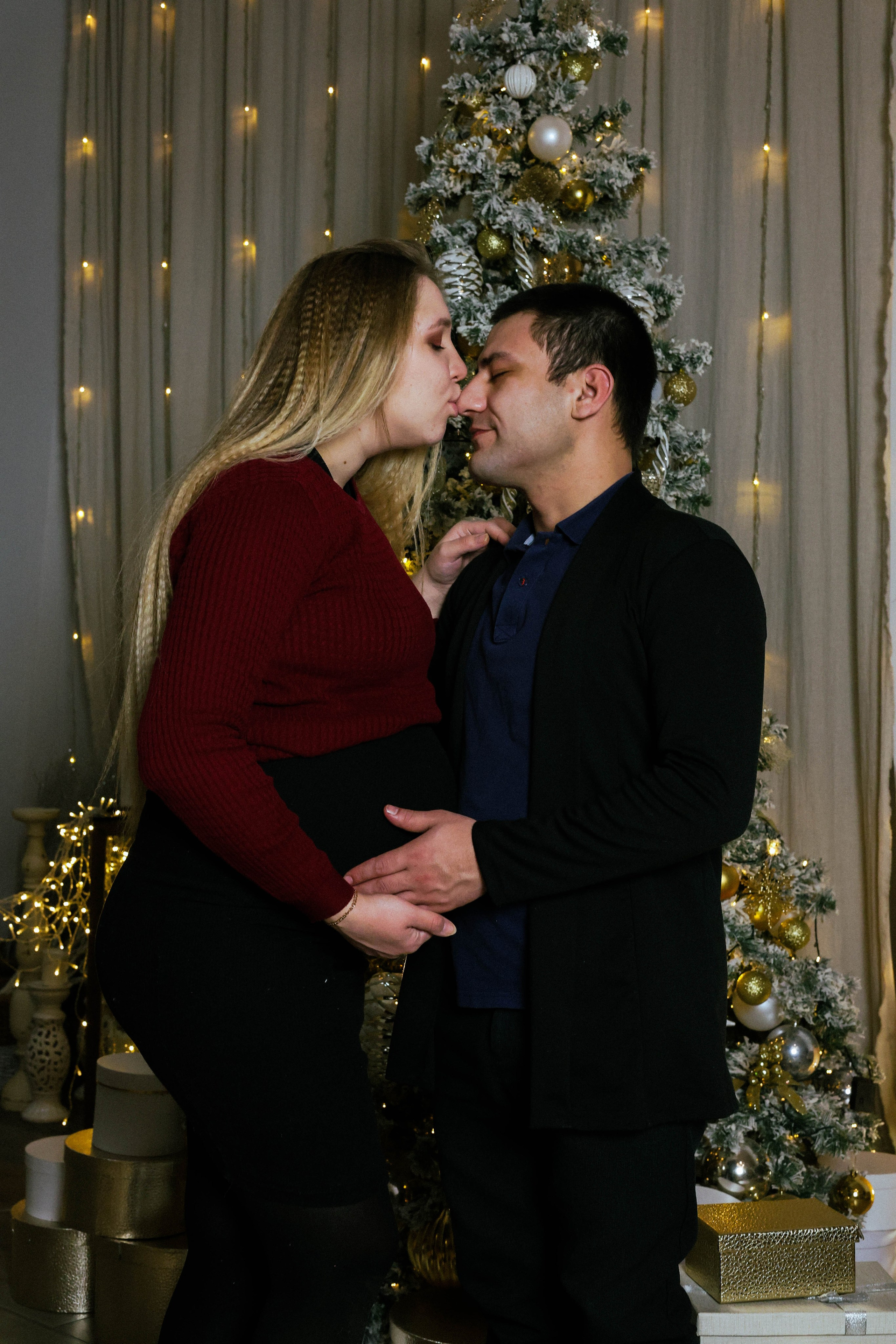 Новогодняя история «Анастасия и ее семья». Фотограф в Москве Анастасия Калинина