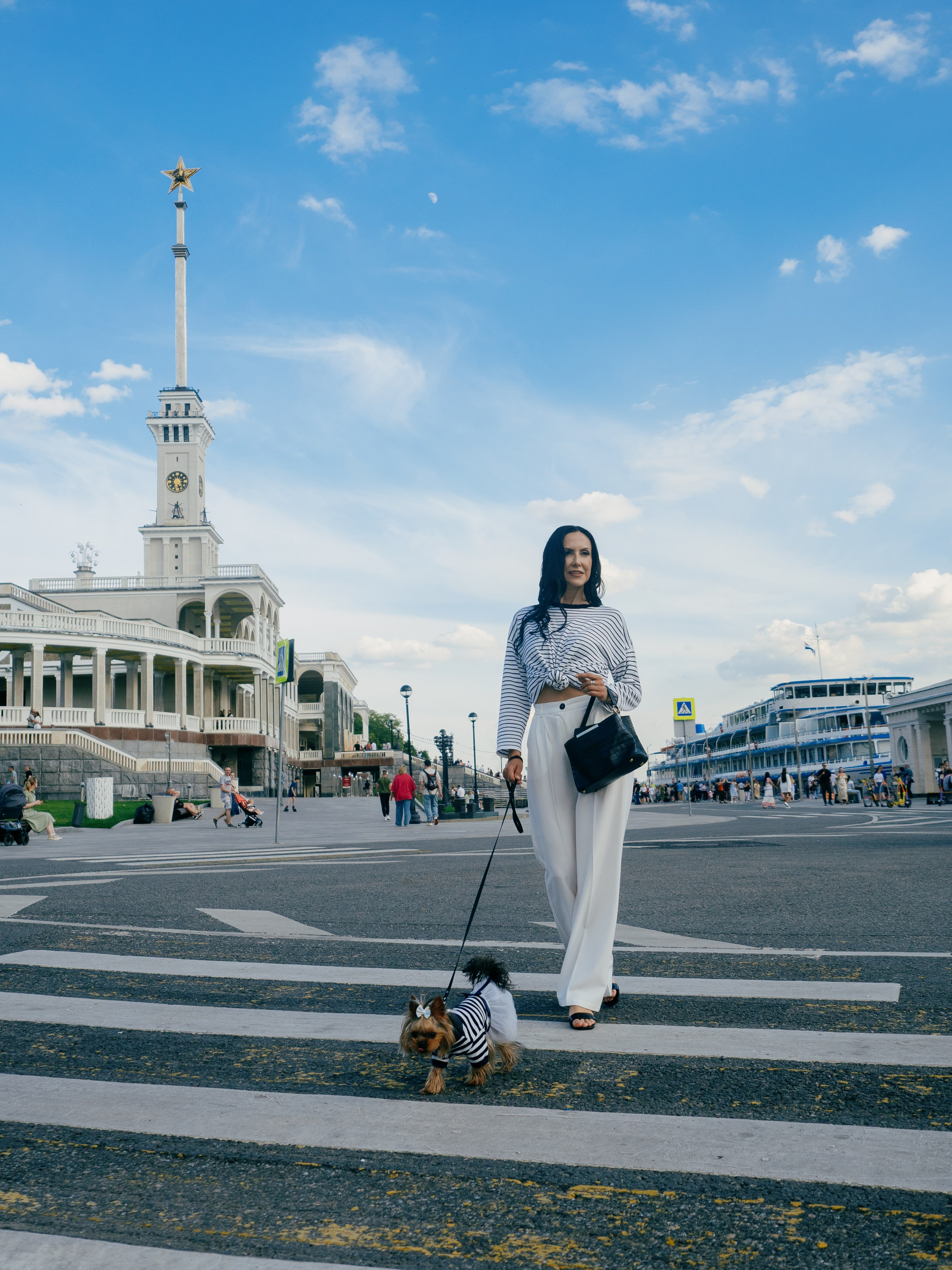 Фотопрогулка с питомцем. Маруся Машкова • Фотограф в Москве