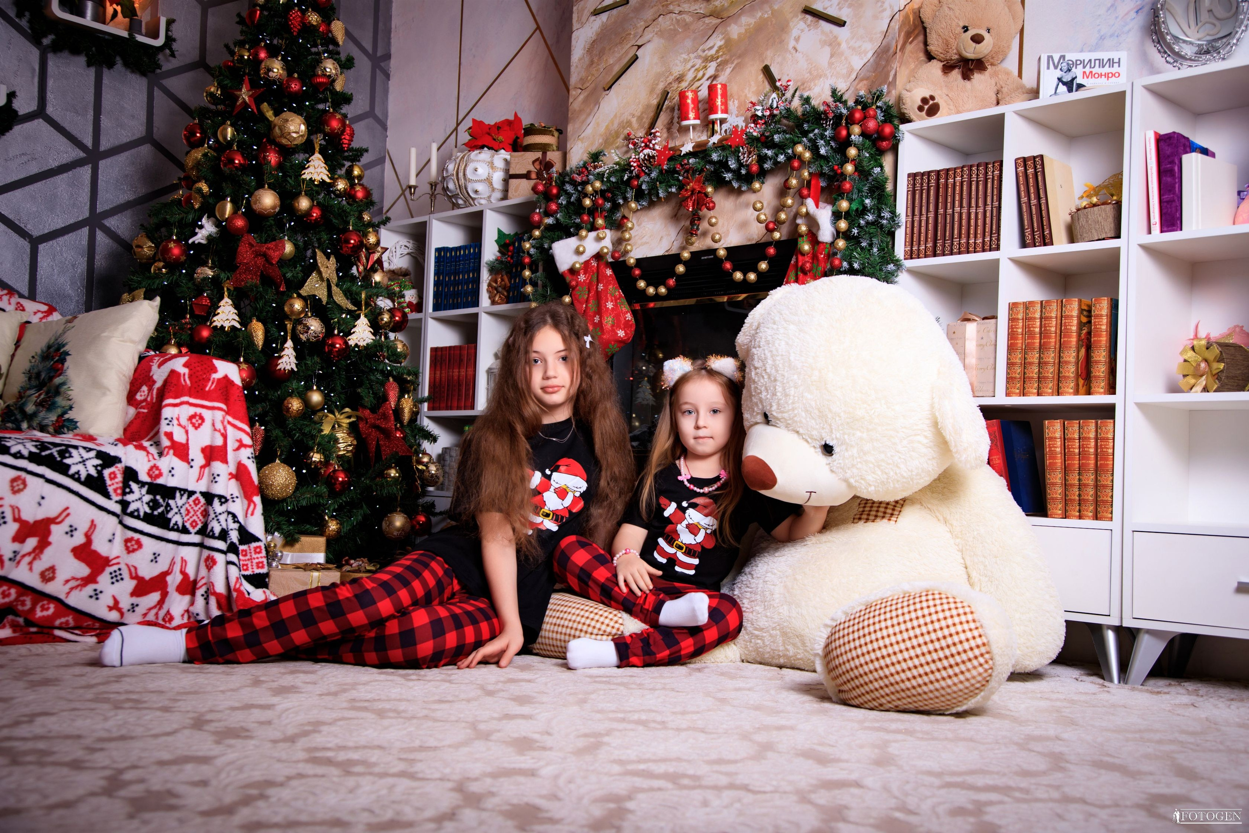Фотосессия Девочек до 10 лет в Интерьере — Fotogen. Интерьерная фотостудия FOTOGEN г. Краснодар