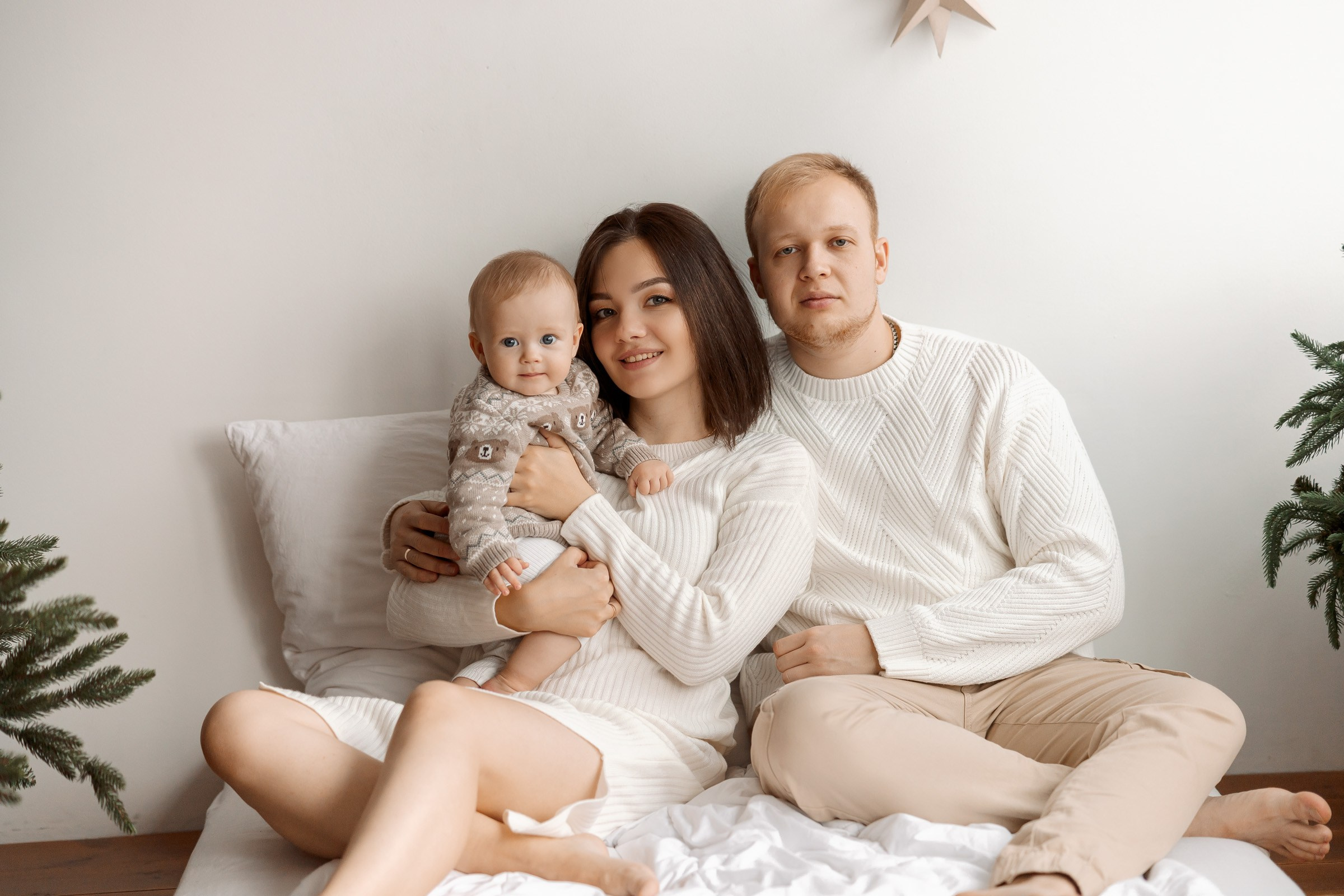 Новогодняя съемка. Семейный Фотограф в Москве Евгения Симоненко