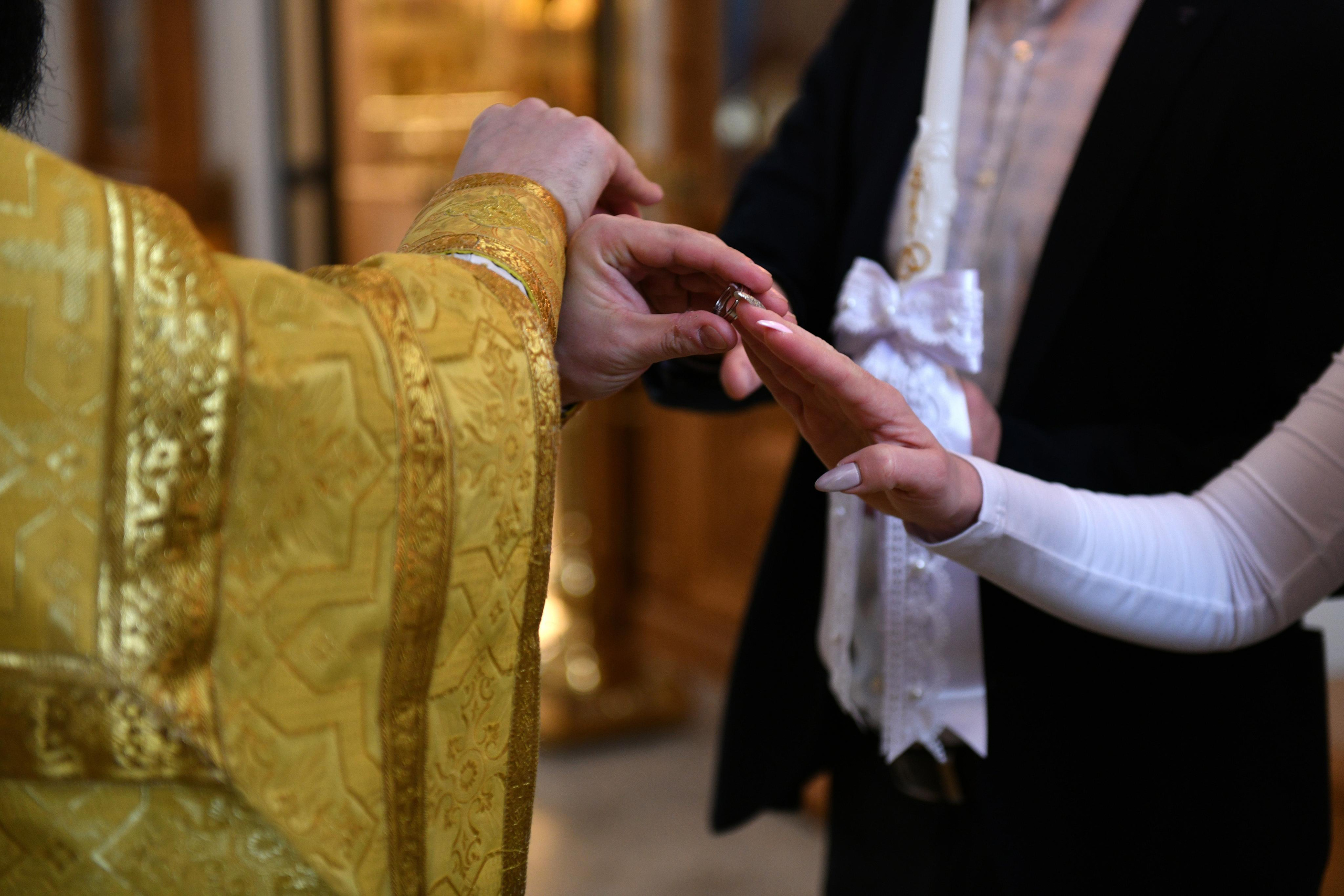 Венчание Ольги и Сергея. Свадебный и портретный фотограф в Москве Галина Борисова