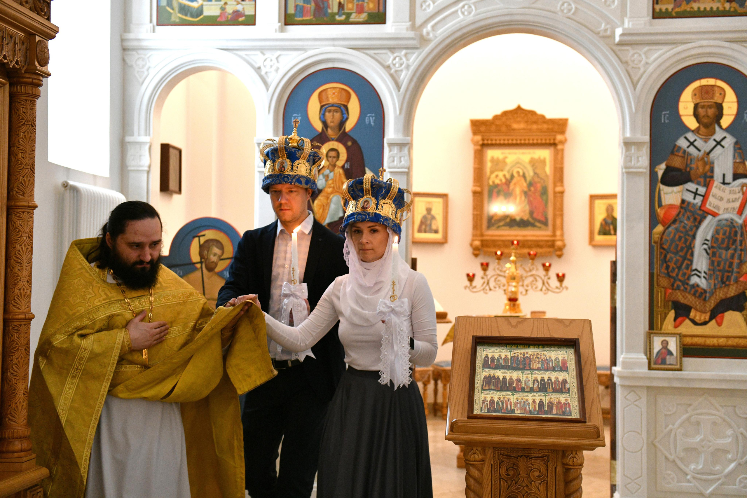 Венчание Ольги и Сергея. Свадебный и портретный фотограф в Москве Галина Борисова