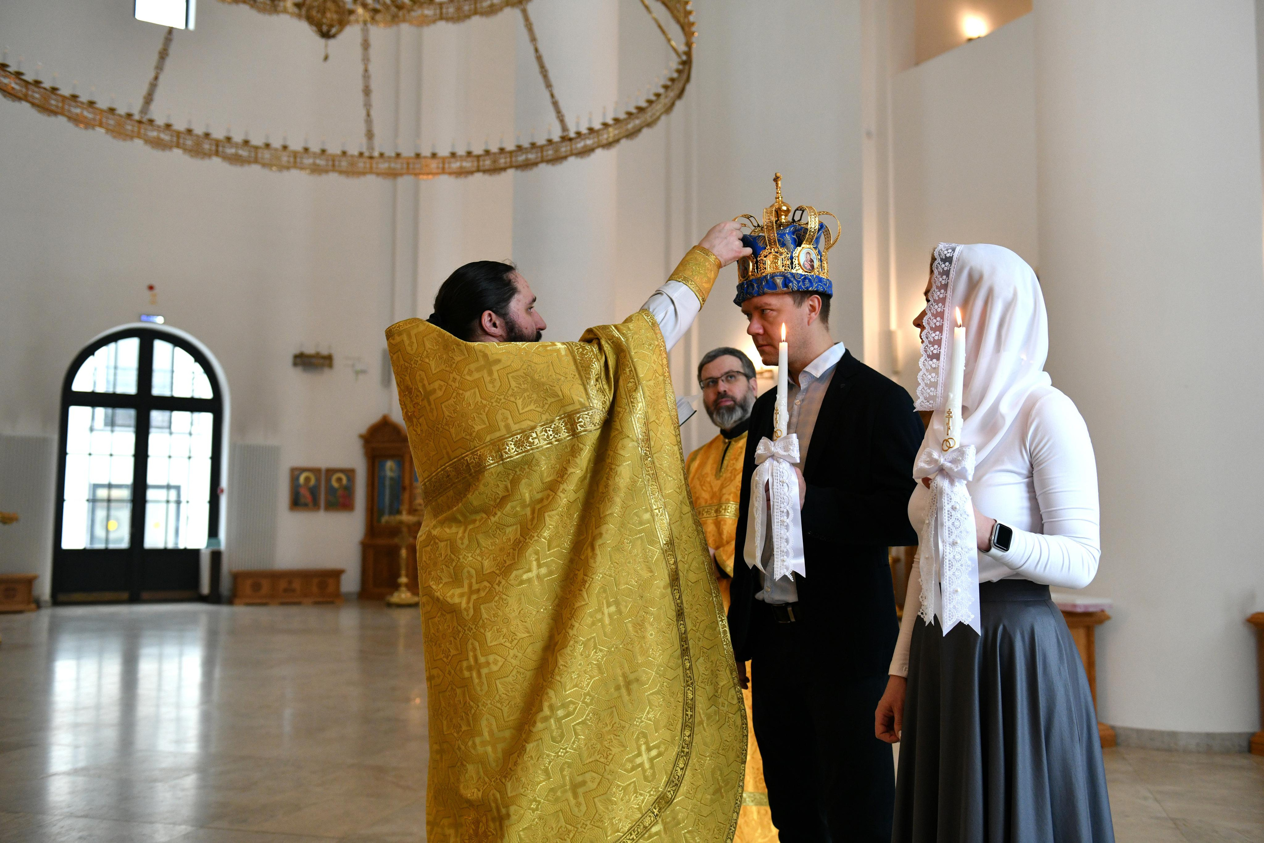 Венчание Ольги и Сергея. Свадебный и портретный фотограф в Москве Галина Борисова