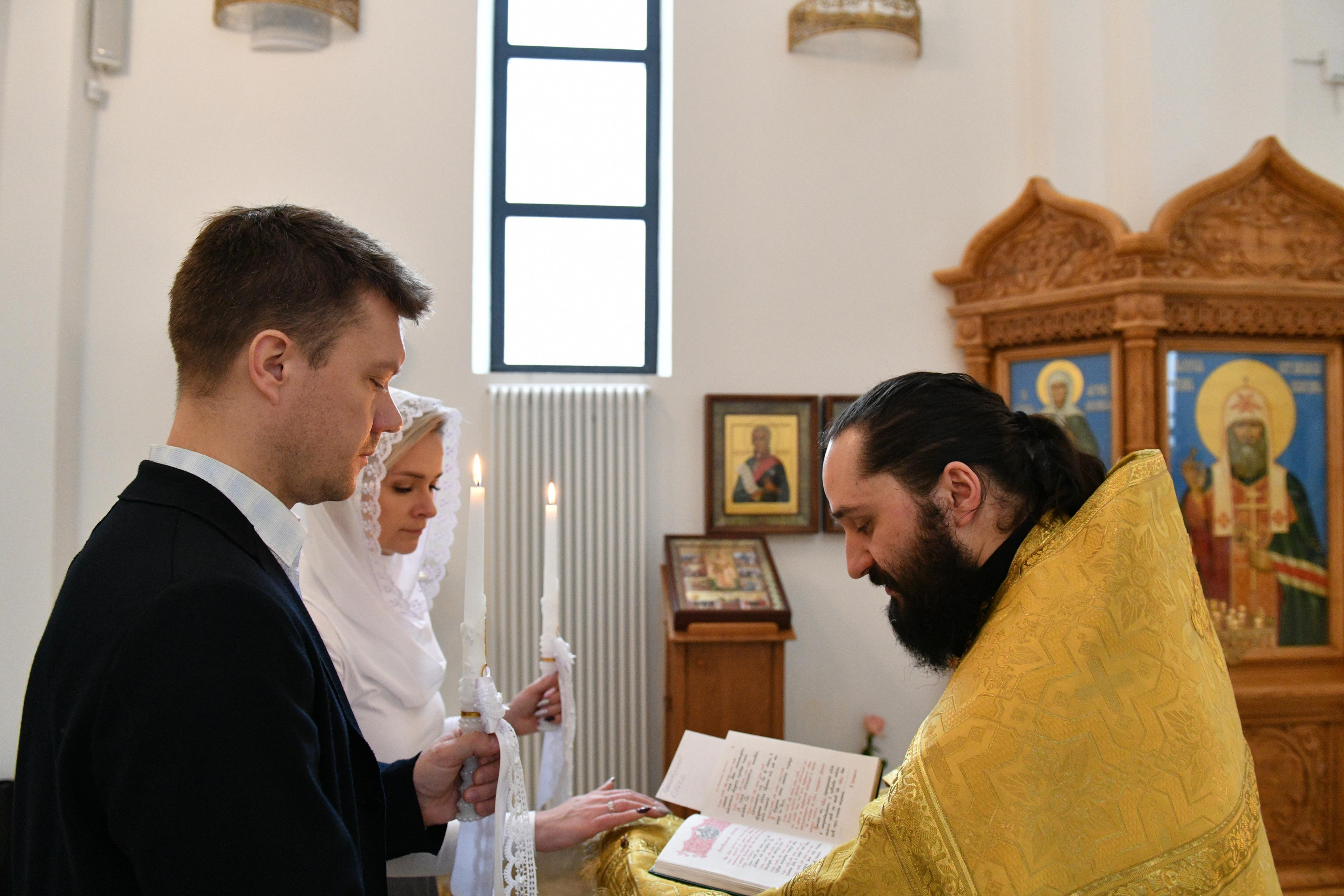 Венчание Ольги и Сергея. Свадебный и портретный фотограф в Москве Галина Борисова