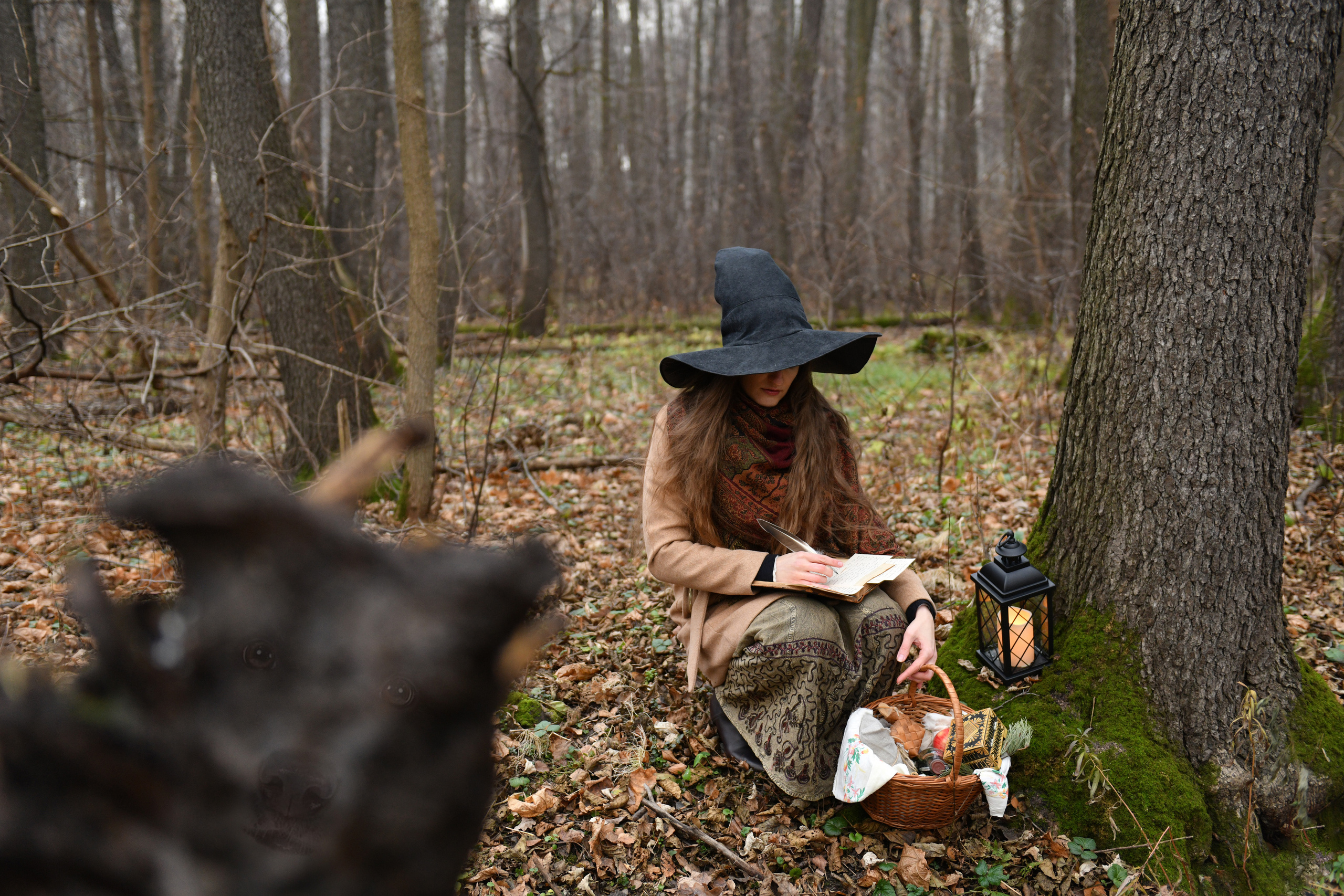 Ведьма в лесу. Свадебный и портретный фотограф в Москве Галина Борисова