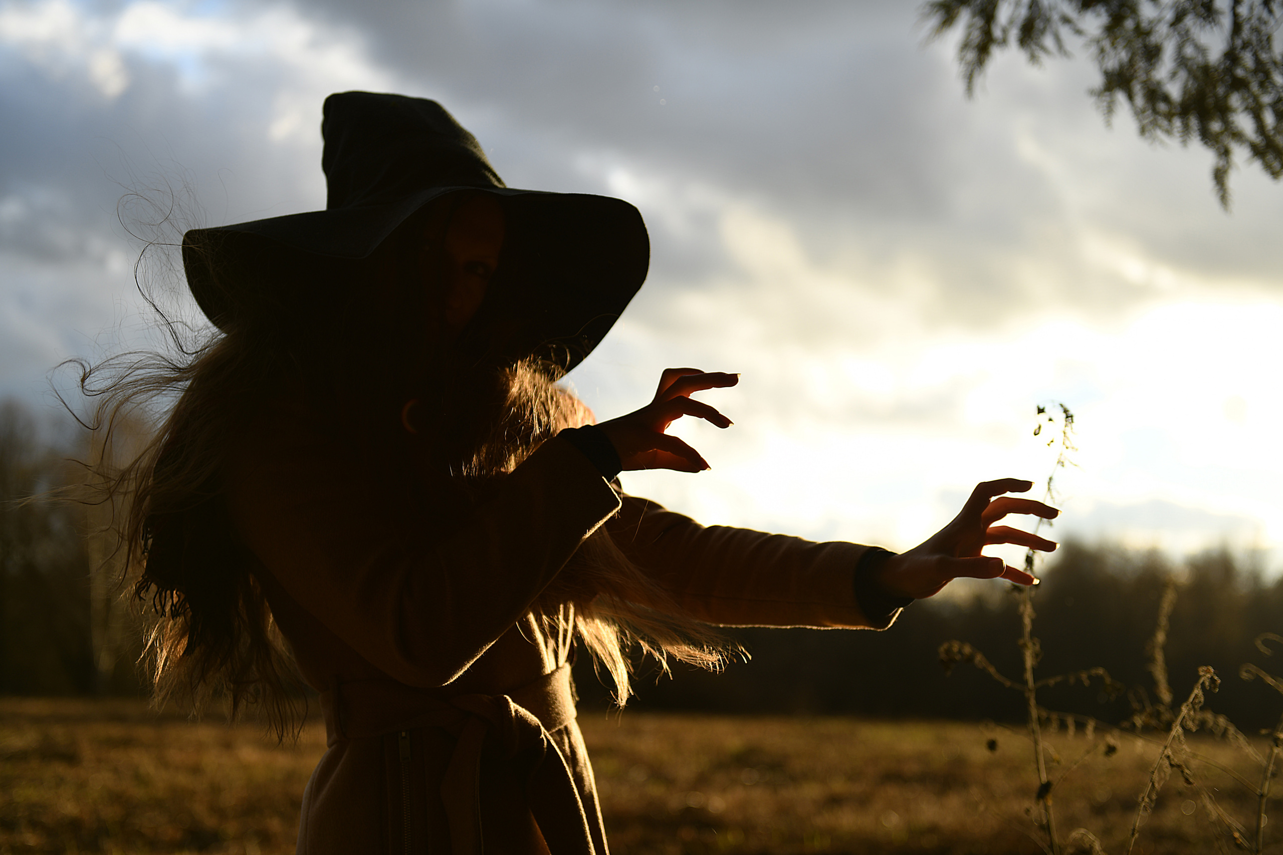 Ведьма в лесу. Свадебный и портретный фотограф в Москве Галина Борисова