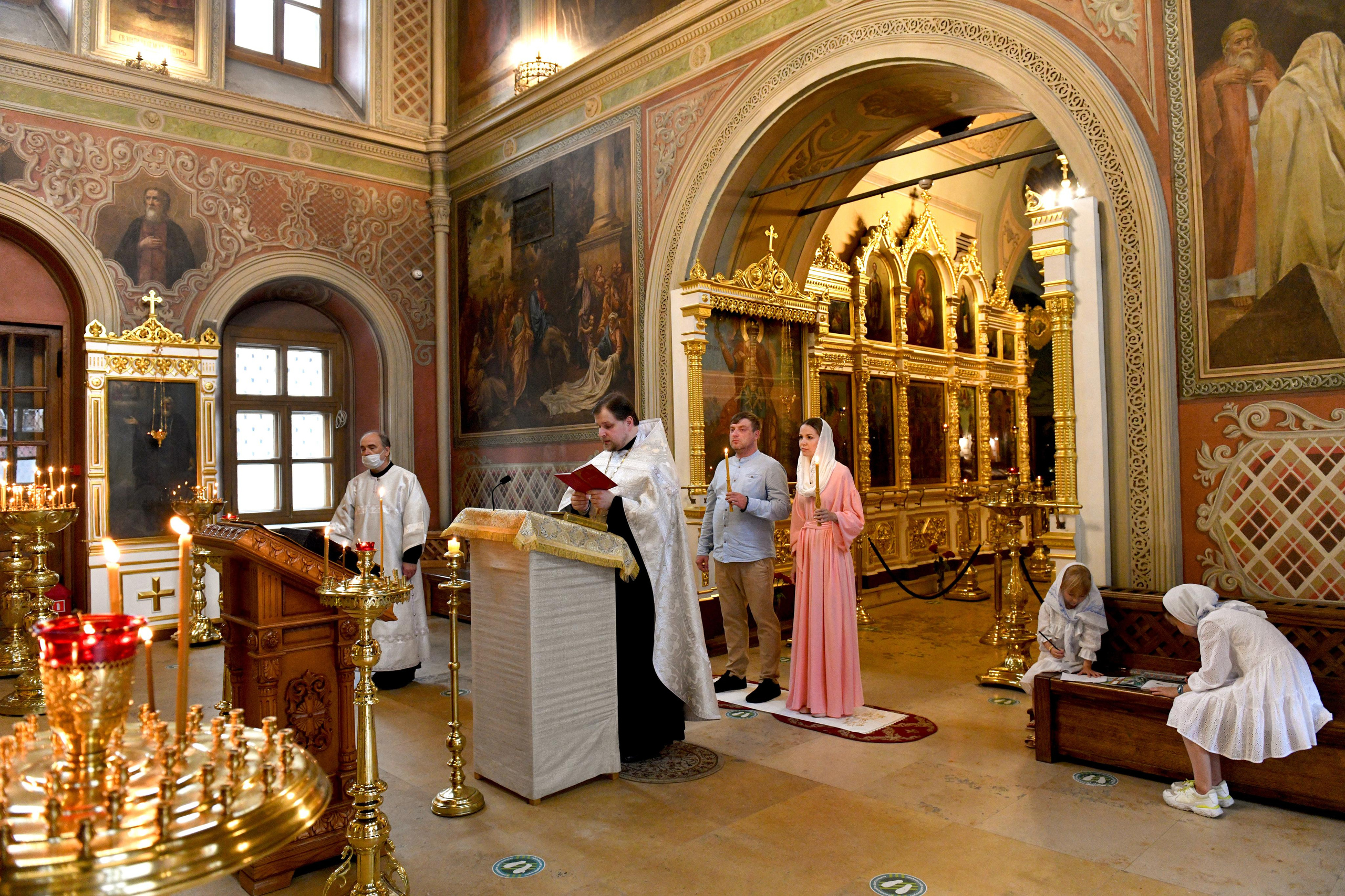 Венчание Ирины и Ильи. Свадебный и портретный фотограф в Москве Галина Борисова