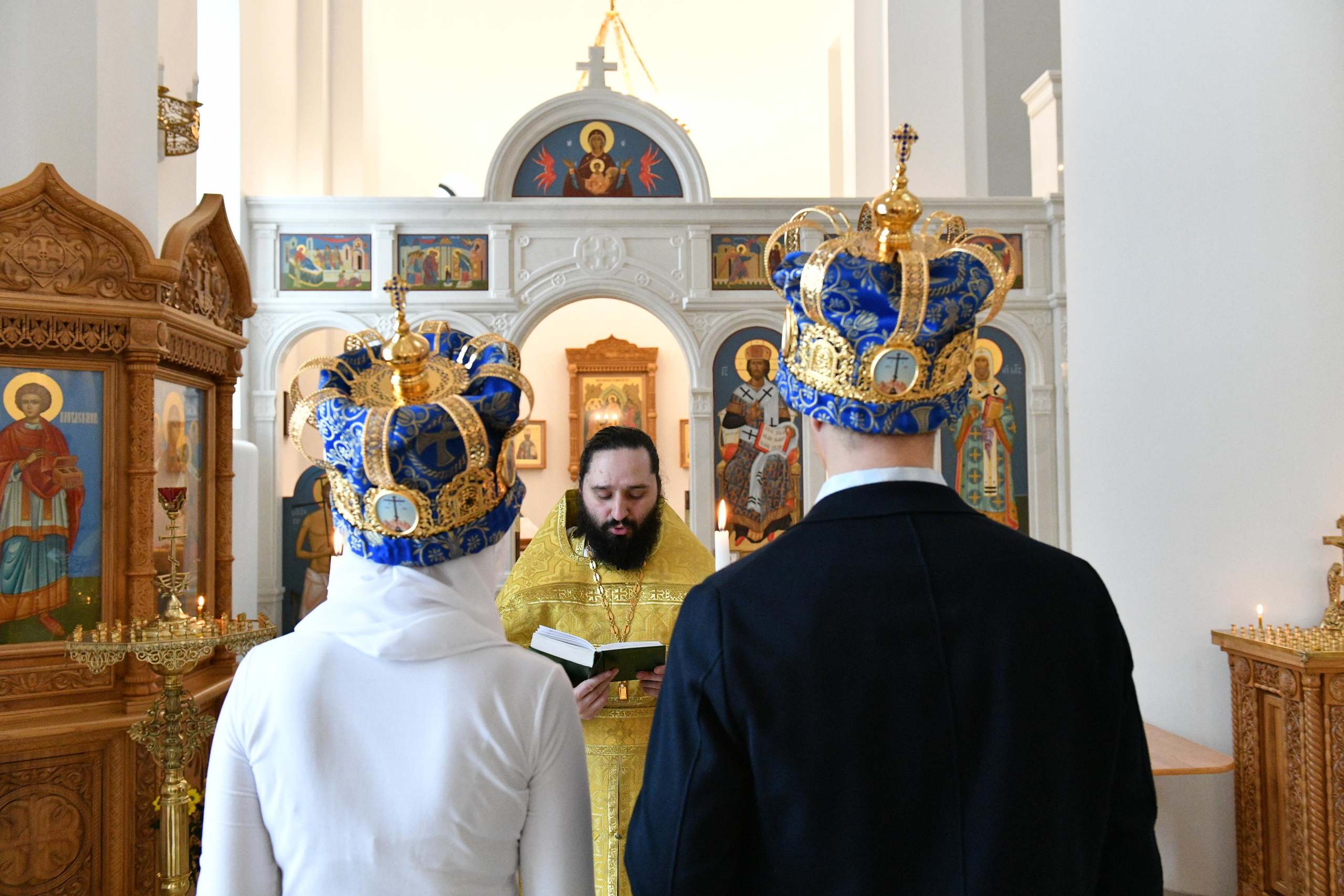 Венчание Ольги и Сергея. Свадебный и портретный фотограф в Москве Галина Борисова