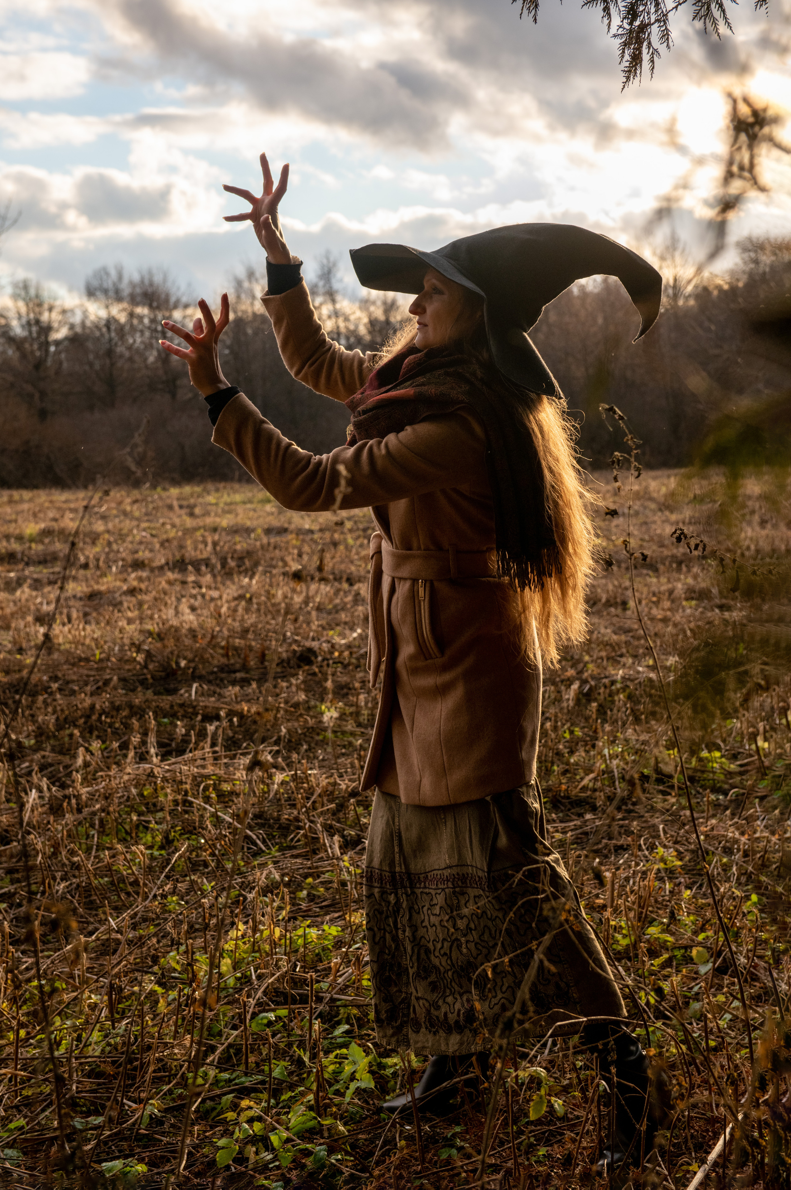 Ведьма в лесу. Свадебный и портретный фотограф в Москве Галина Борисова