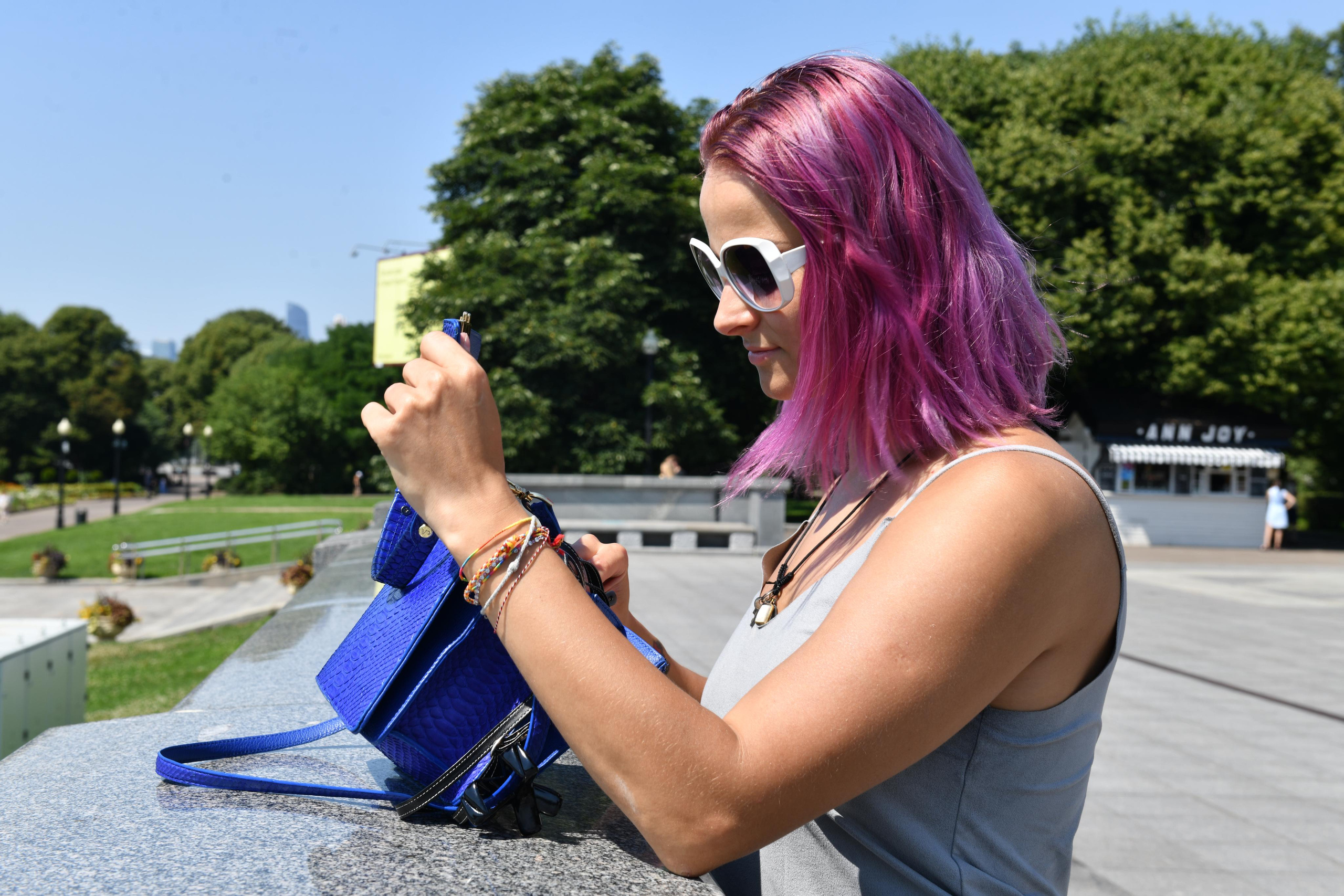 Лена. Парк Горького. Свадебный и портретный фотограф в Москве Галина Борисова