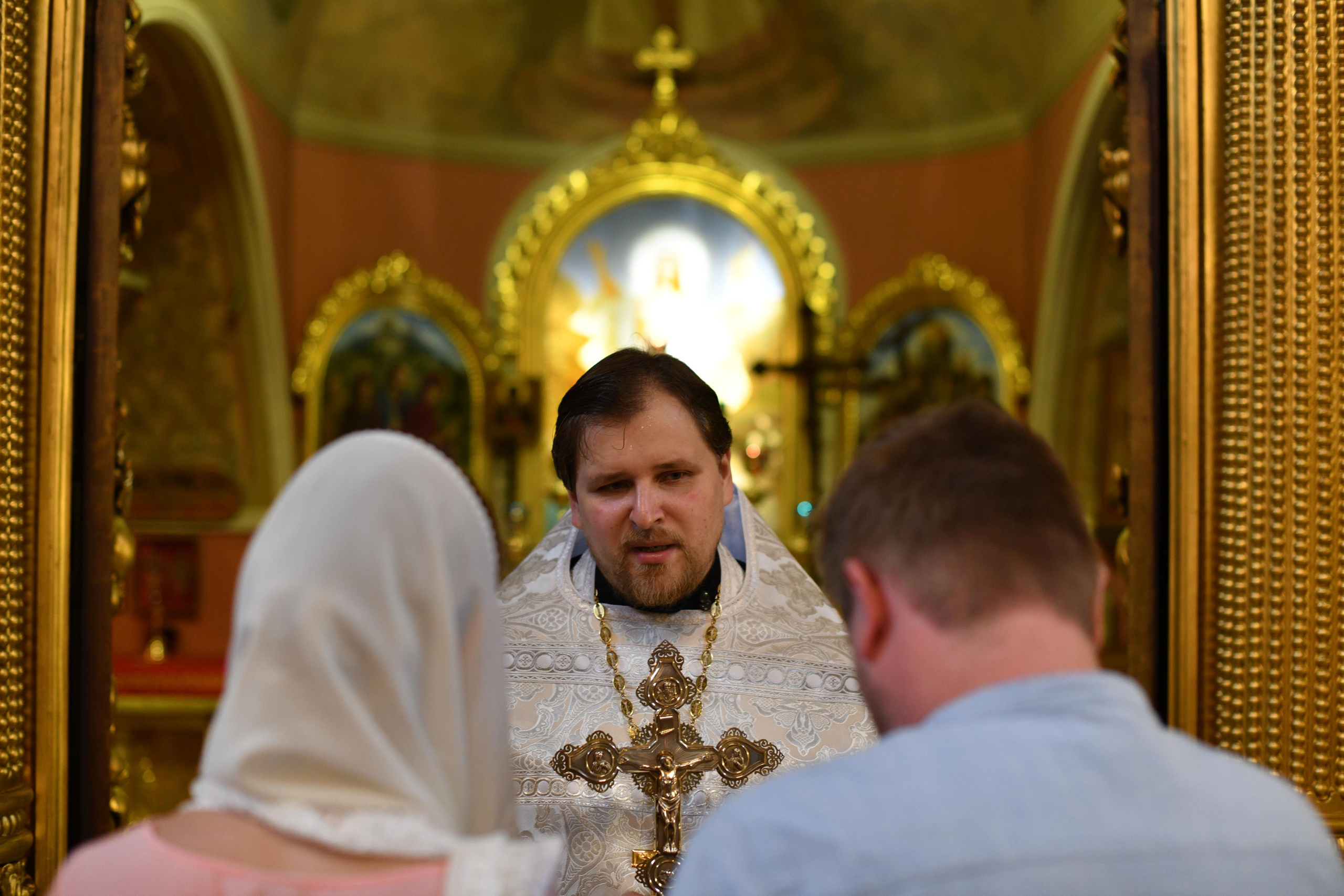 Венчание Ирины и Ильи. Свадебный и портретный фотограф в Москве Галина Борисова