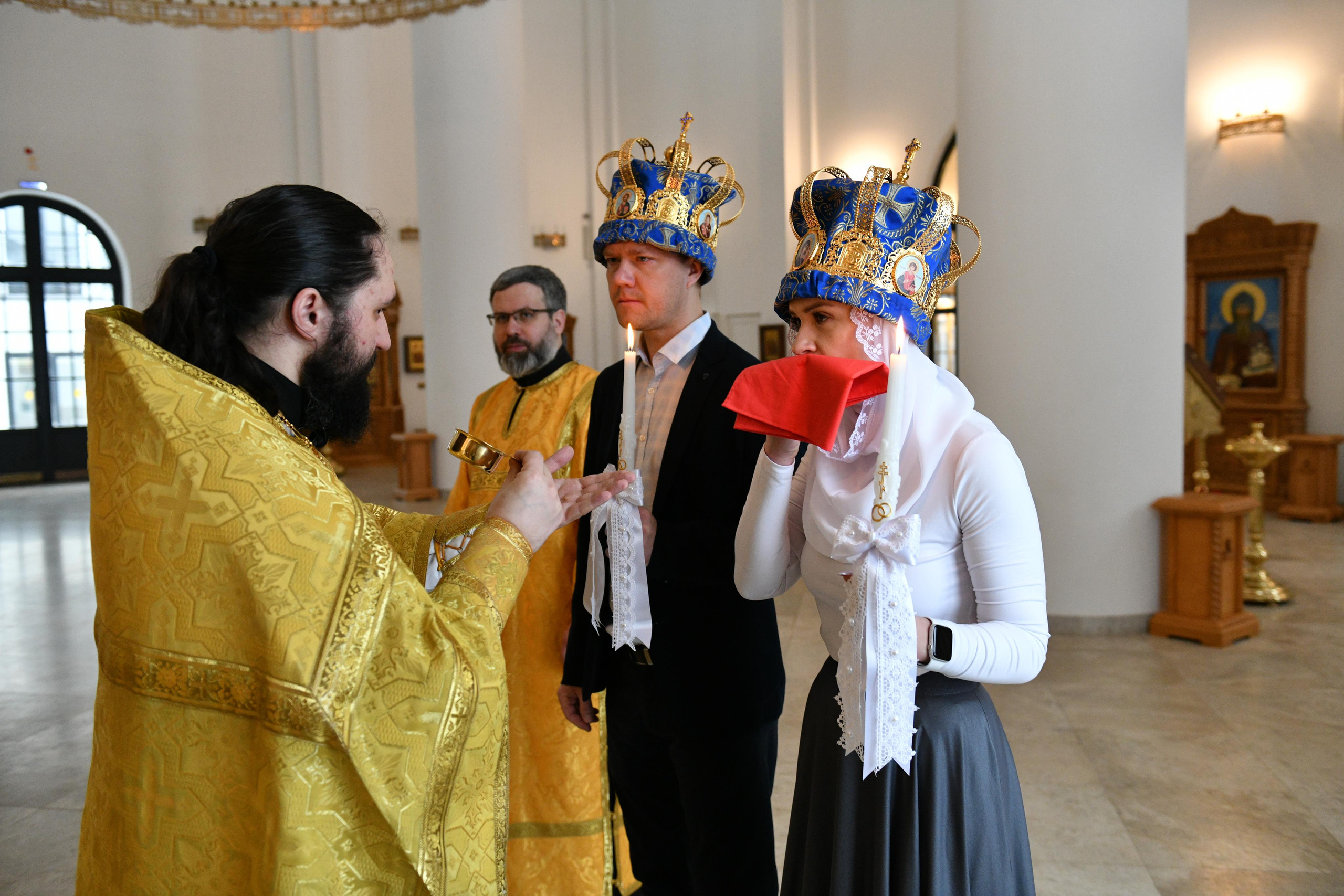 Венчание Ольги и Сергея. Свадебный и портретный фотограф в Москве Галина Борисова