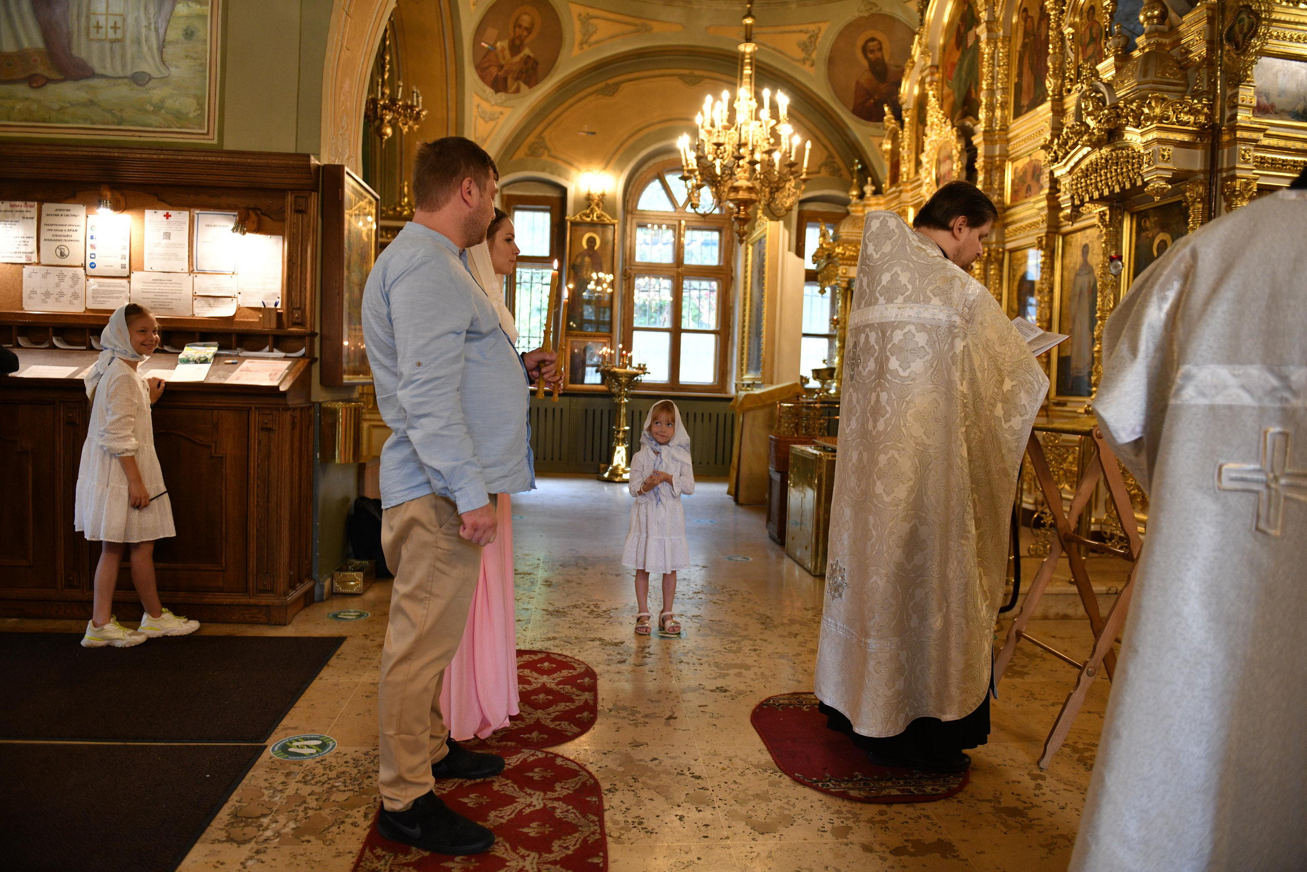 Венчание Ирины и Ильи. Свадебный и портретный фотограф в Москве Галина Борисова