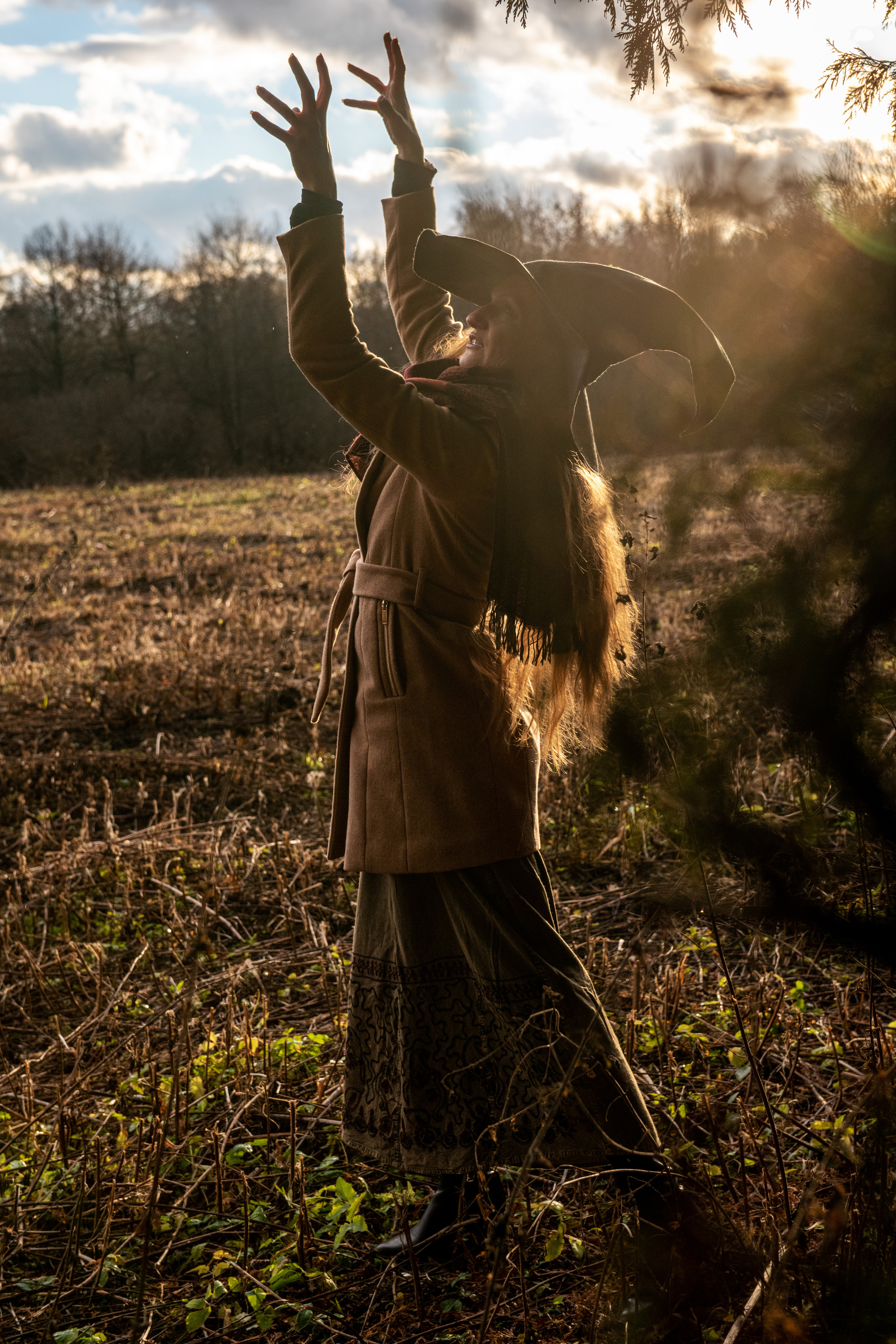 Ведьма в лесу. Свадебный и портретный фотограф в Москве Галина Борисова